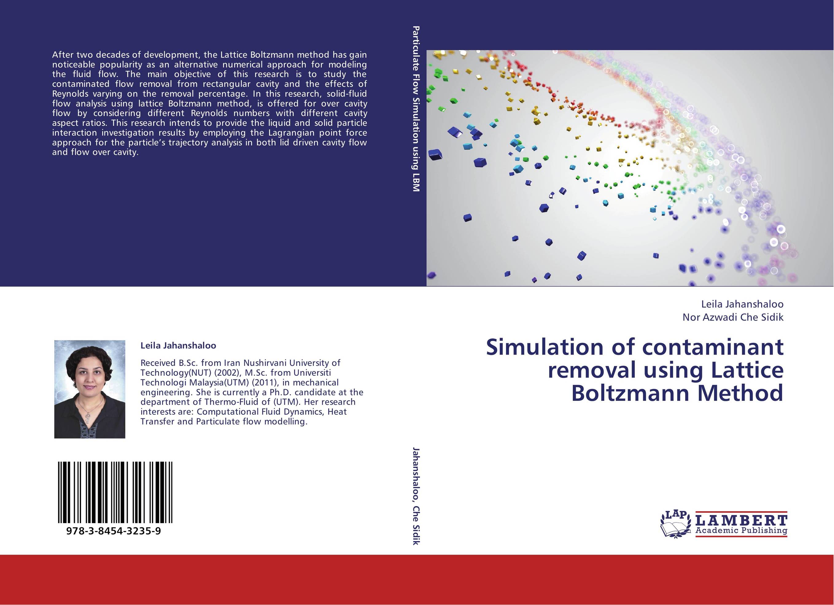 Simulation of contaminant removal using Lattice Boltzmann Method..