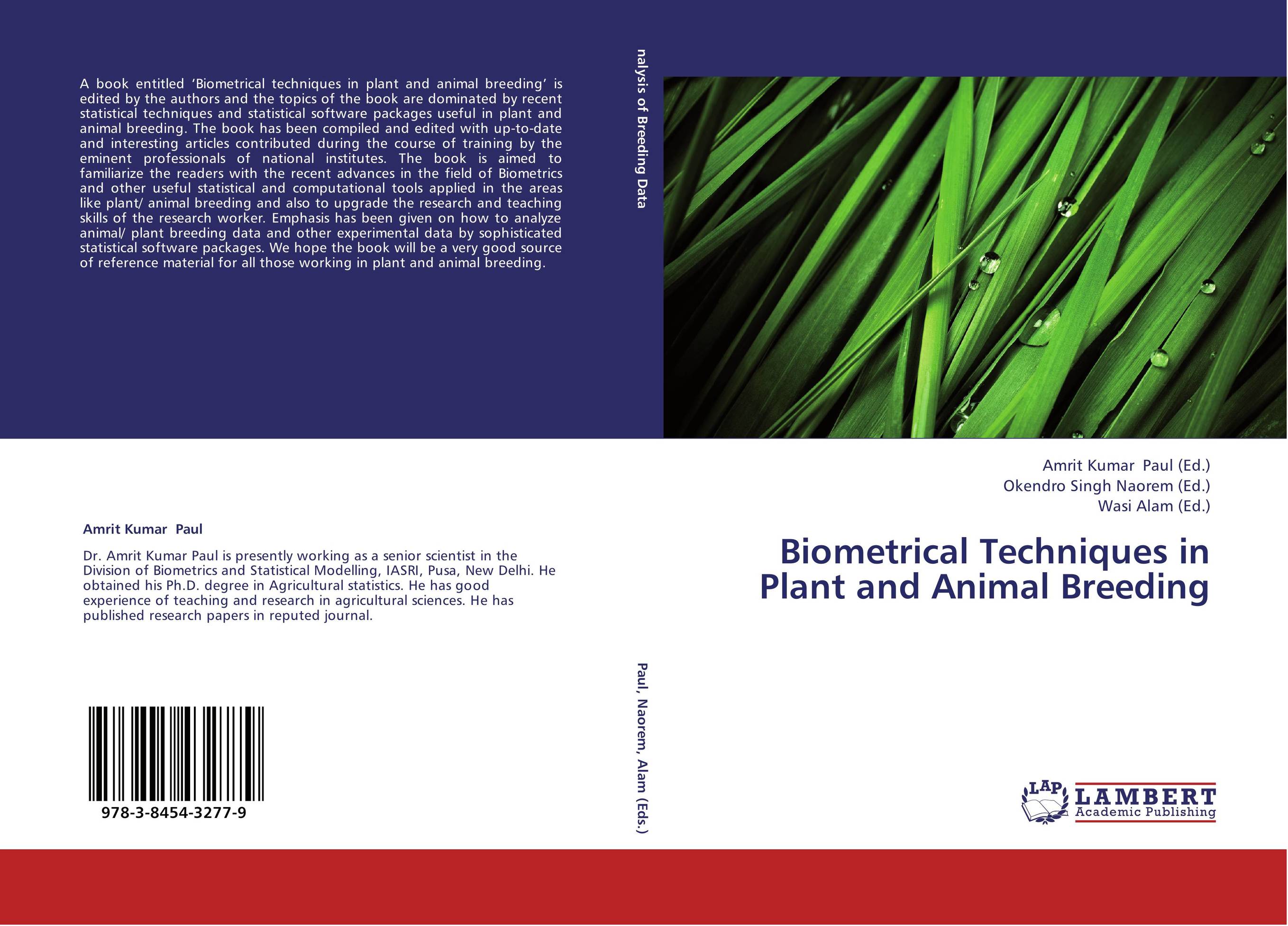 Biometrical Techniques in Plant and Animal Breeding..