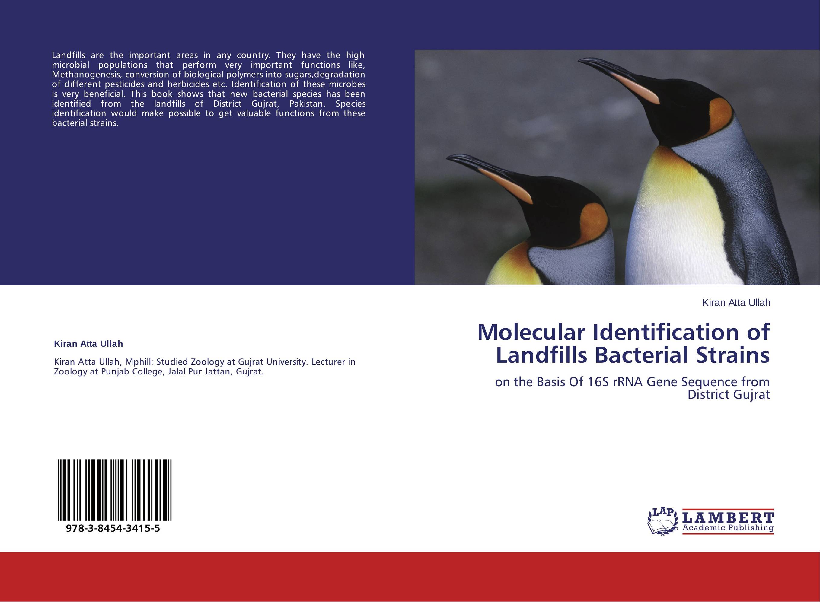 Molecular Identification of Landfills Bacterial Strains. On the Basis Of 16S rRNA Gene Sequence from District Gujrat.