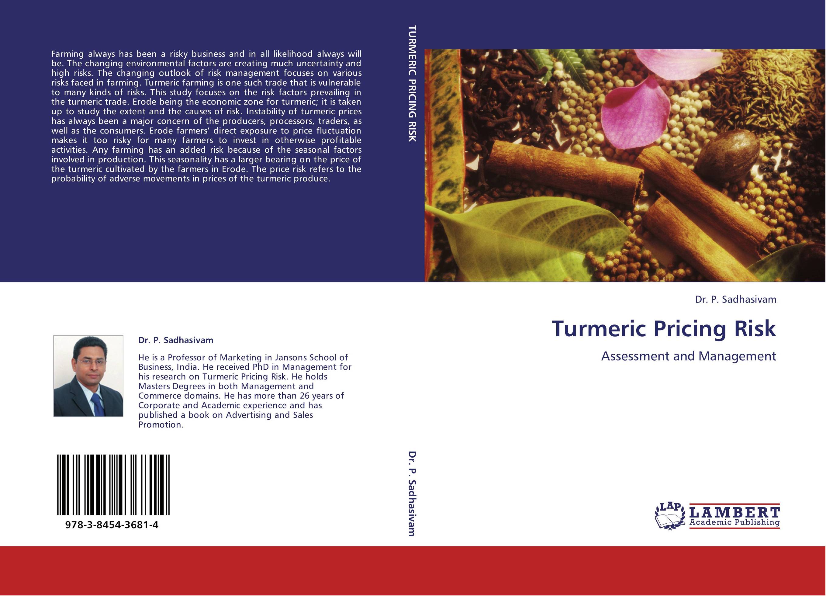 Turmeric Pricing Risk. Assessment and Management.