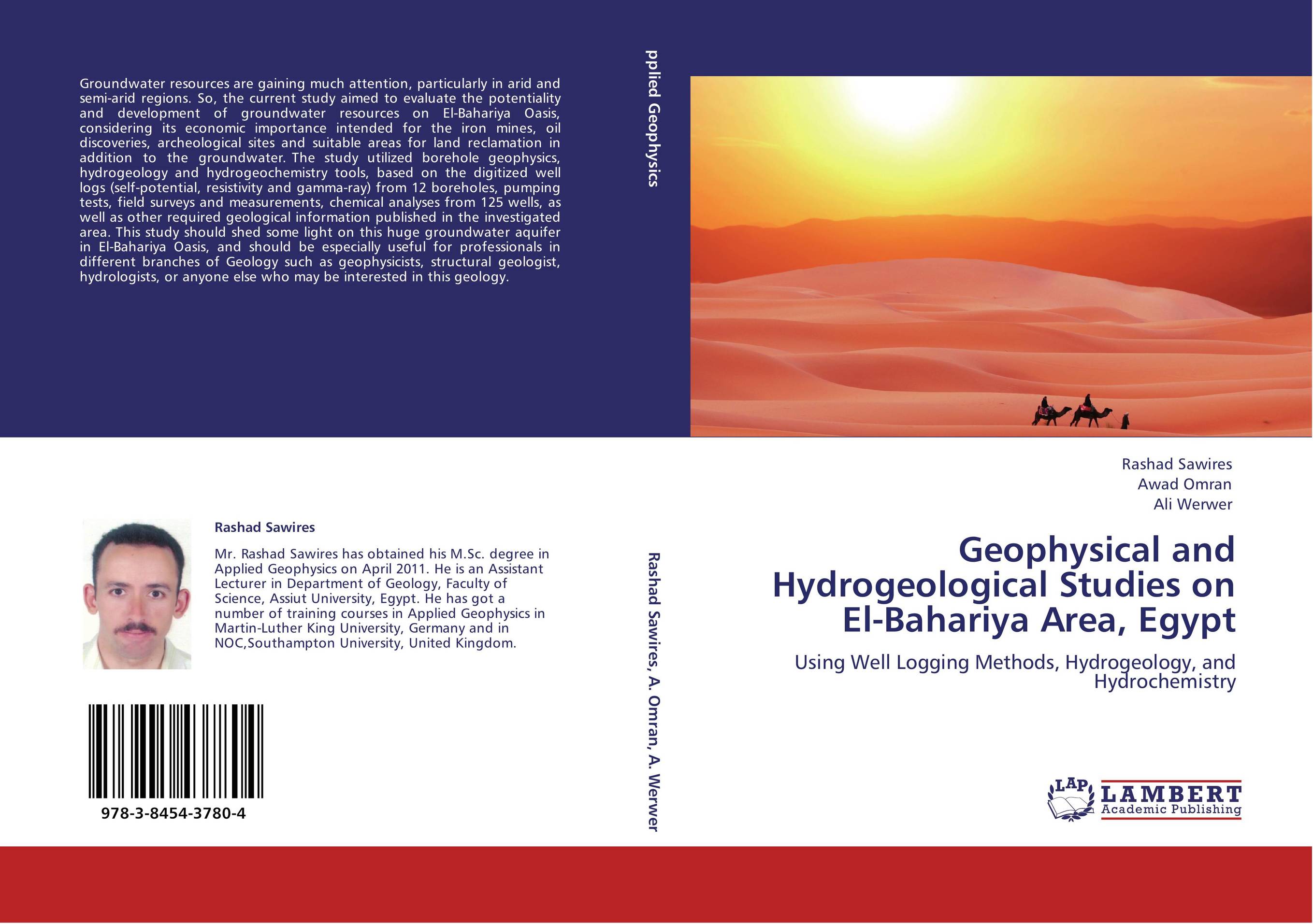 Geophysical and Hydrogeological Studies on El-Bahariya Area, Egypt. Using Well Logging Methods, Hydrogeology, and Hydrochemistry.