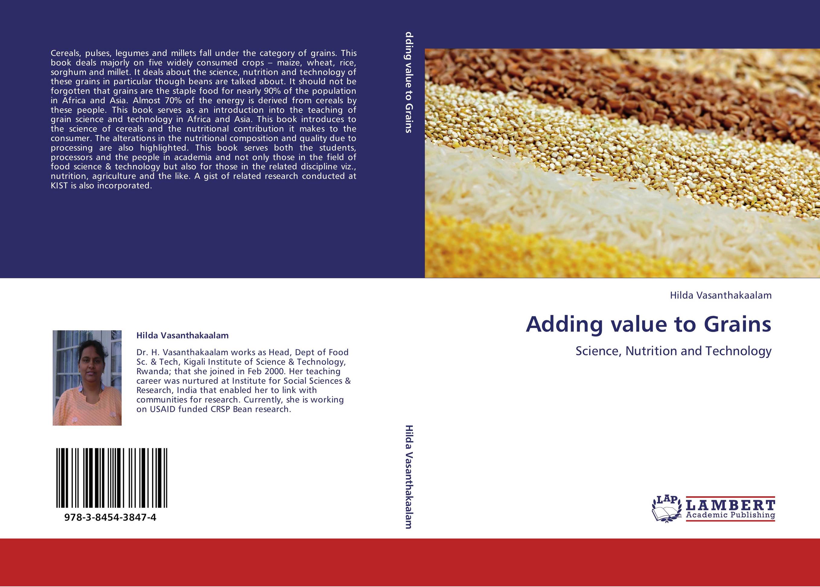 Adding value to Grains. Science, Nutrition and Technology.