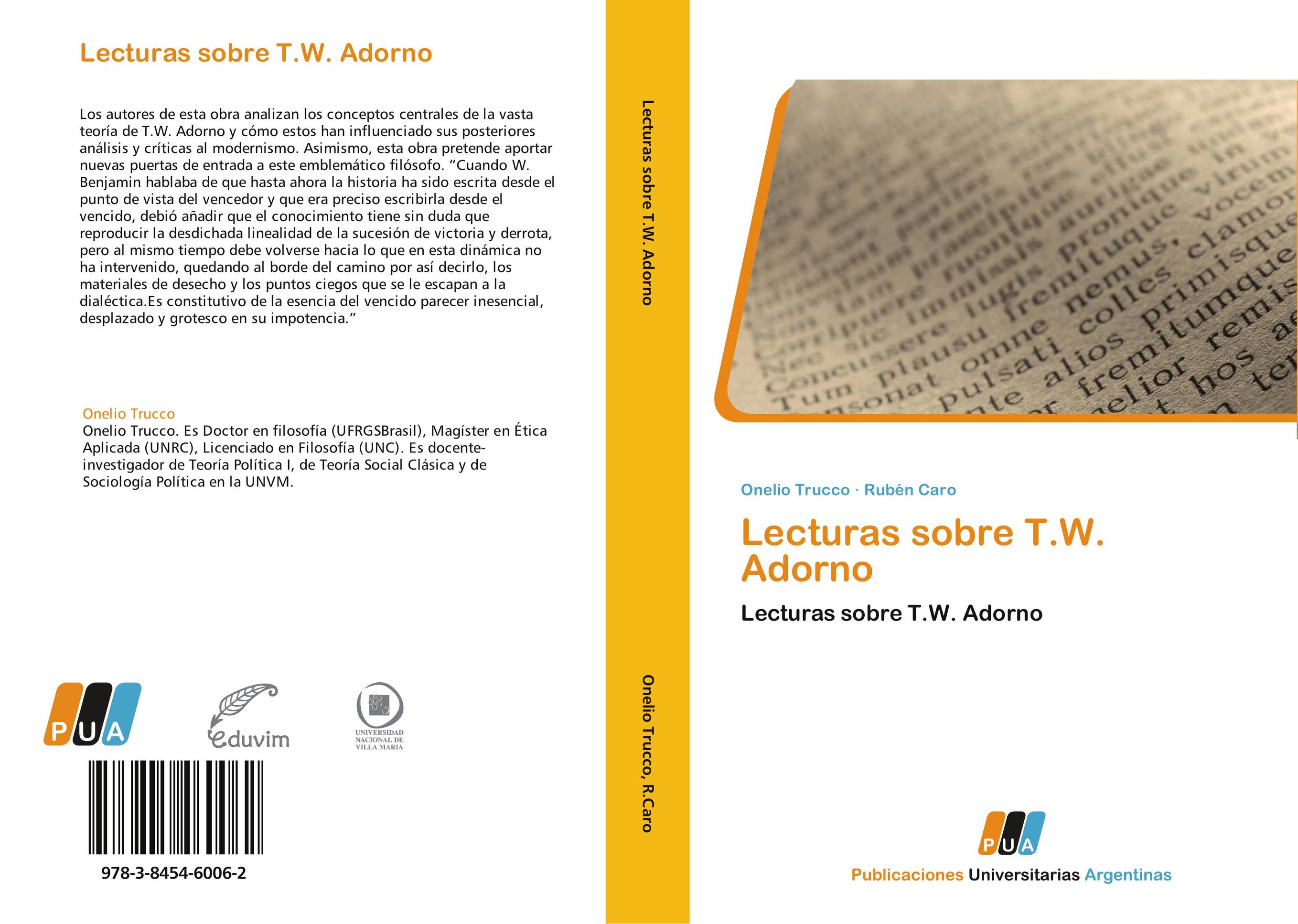 Lecturas sobre T.W. Adorno