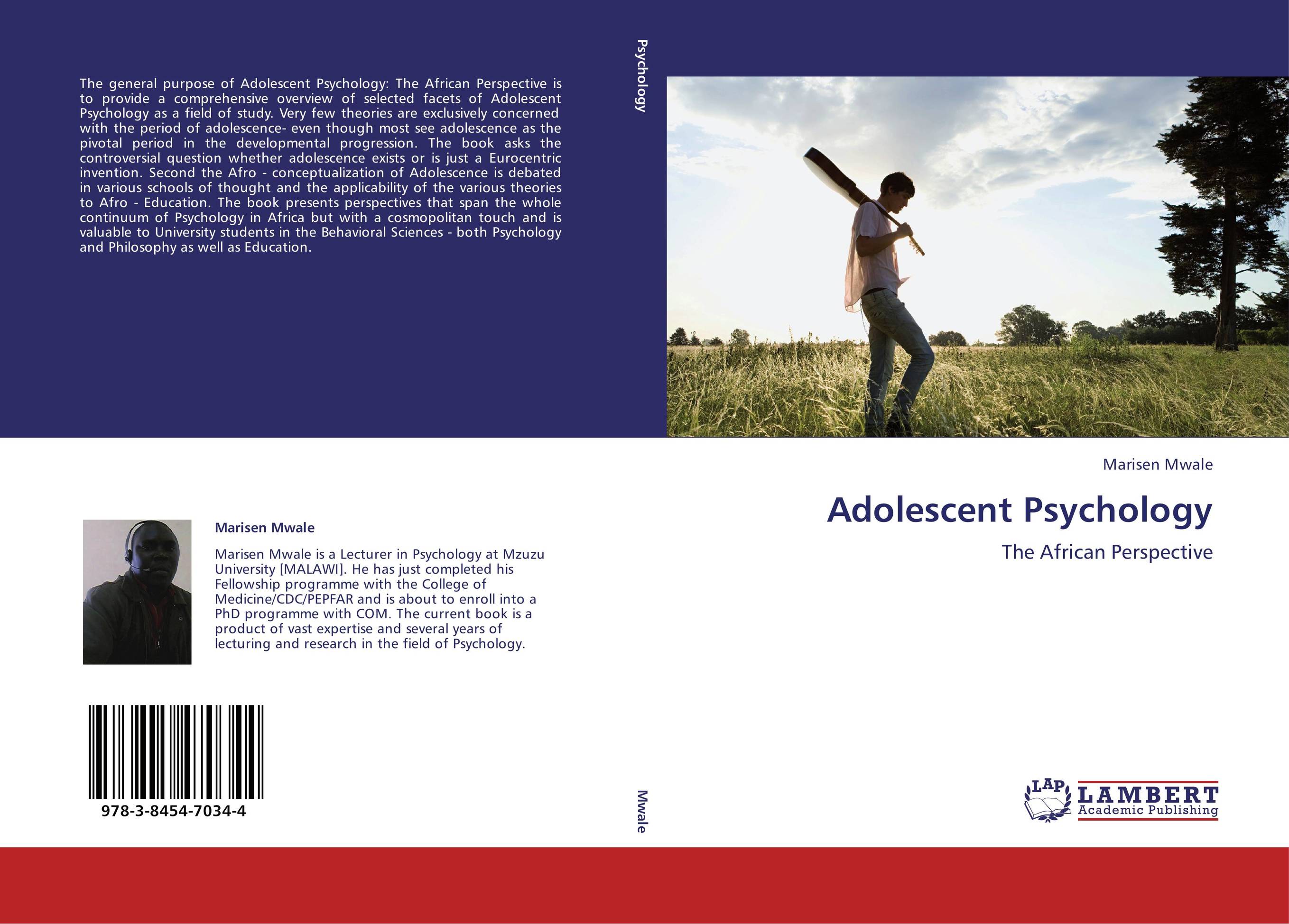 Adolescent Psychology. The African Perspective.