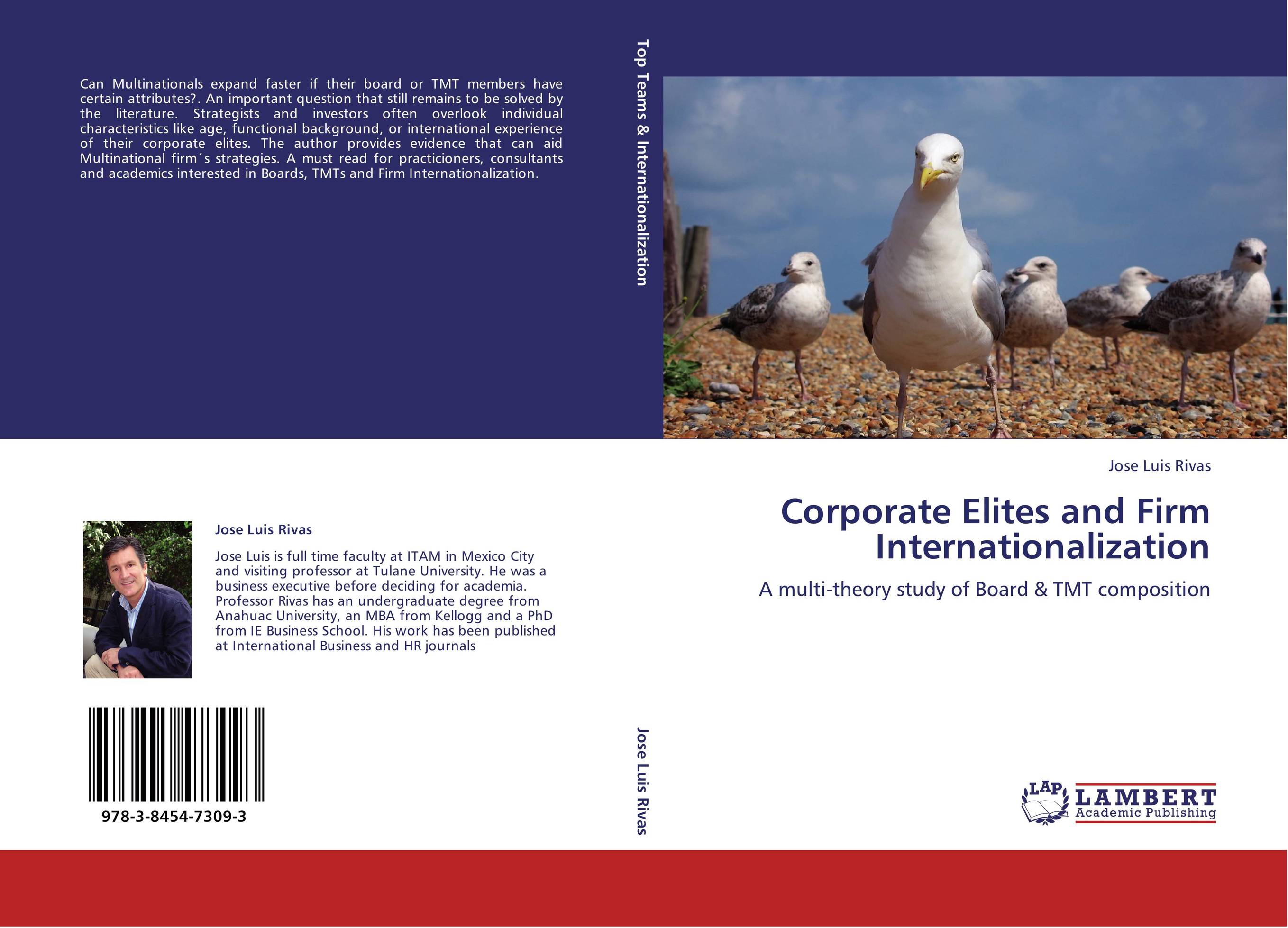 Corporate Elites and Firm Internationalization. A multi-theory study of Board &amp;amp; TMT composition.