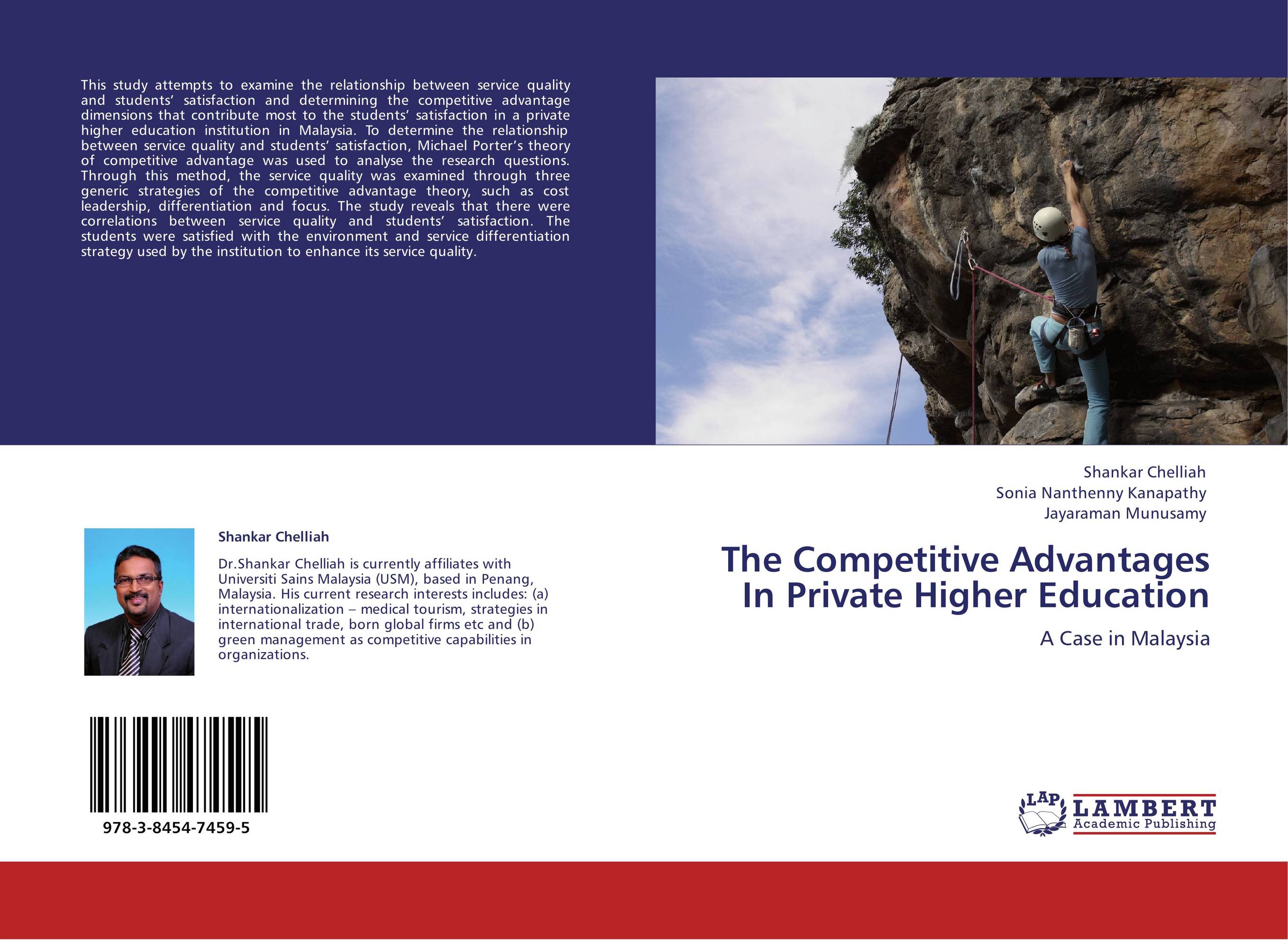 The Competitive Advantages In Private Higher Education. A Case in Malaysia.