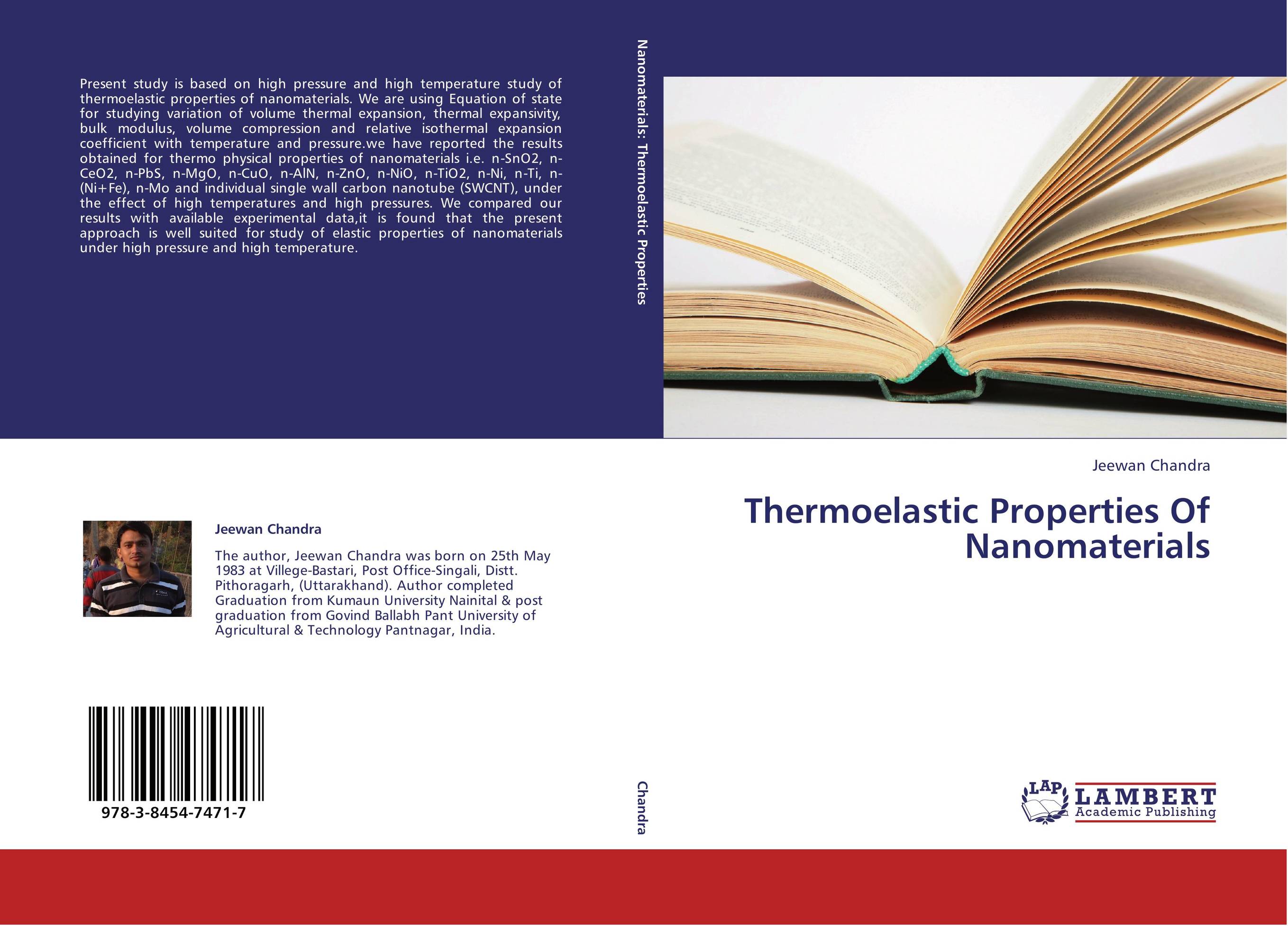 Thermoelastic Properties Of Nanomaterials..