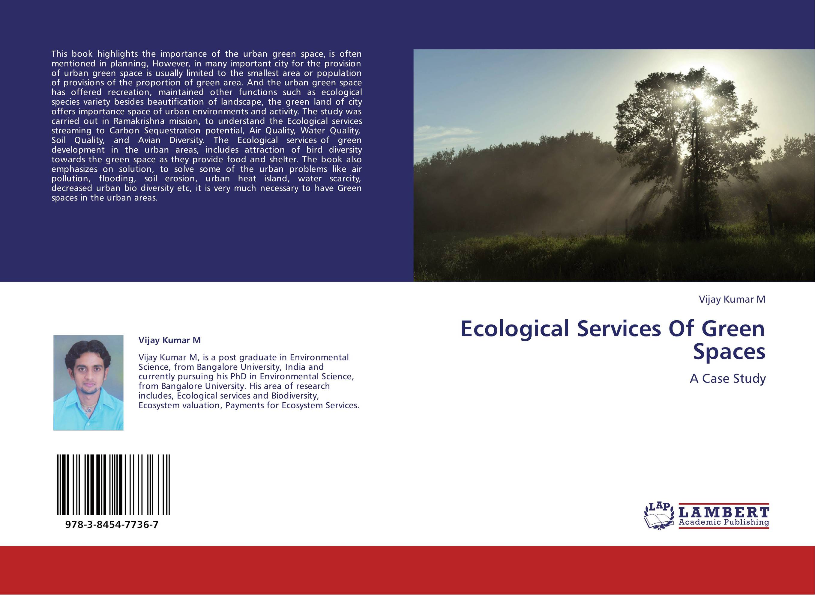 Ecological Services Of Green Spaces. A Case Study.