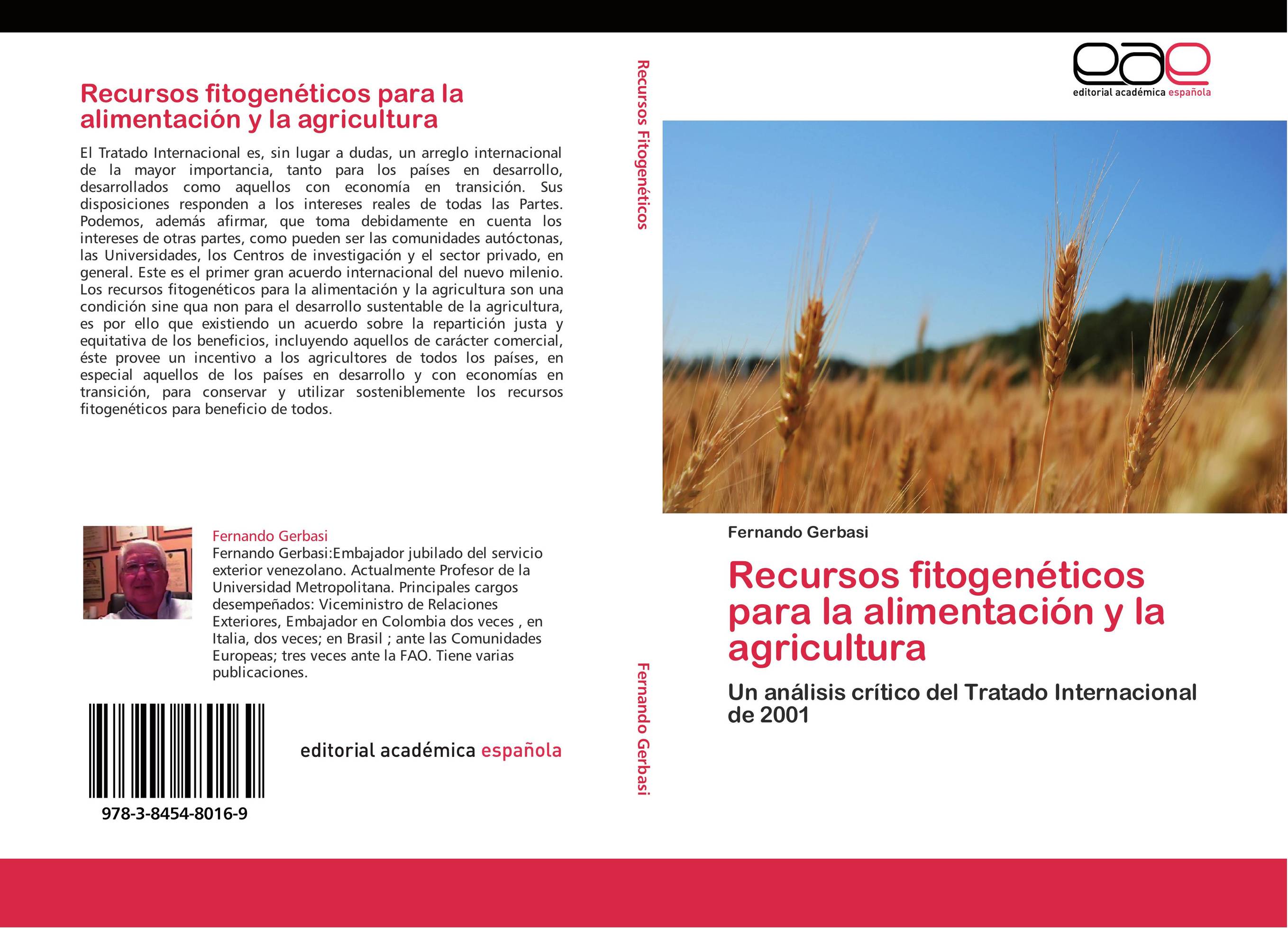Recursos fitogenéticos para la alimentación y la agricultura