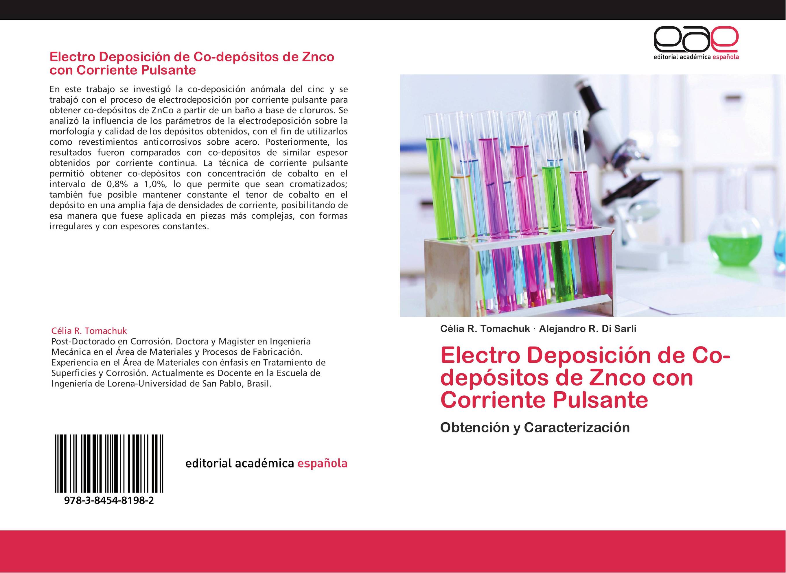 Electro Deposición de Co-depósitos de Znco con Corriente Pulsante