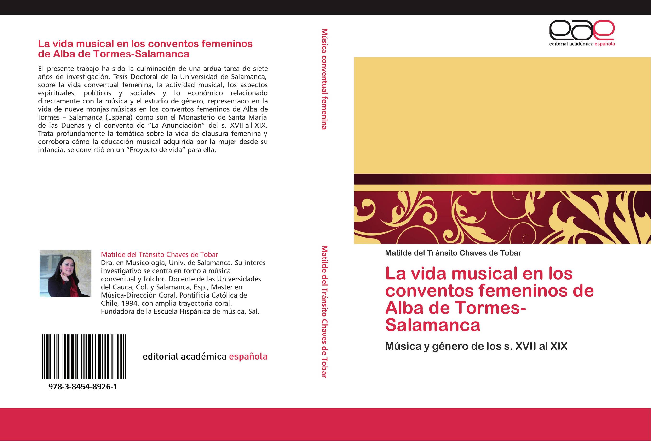 La vida musical en los conventos femeninos de Alba de Tormes-Salamanca