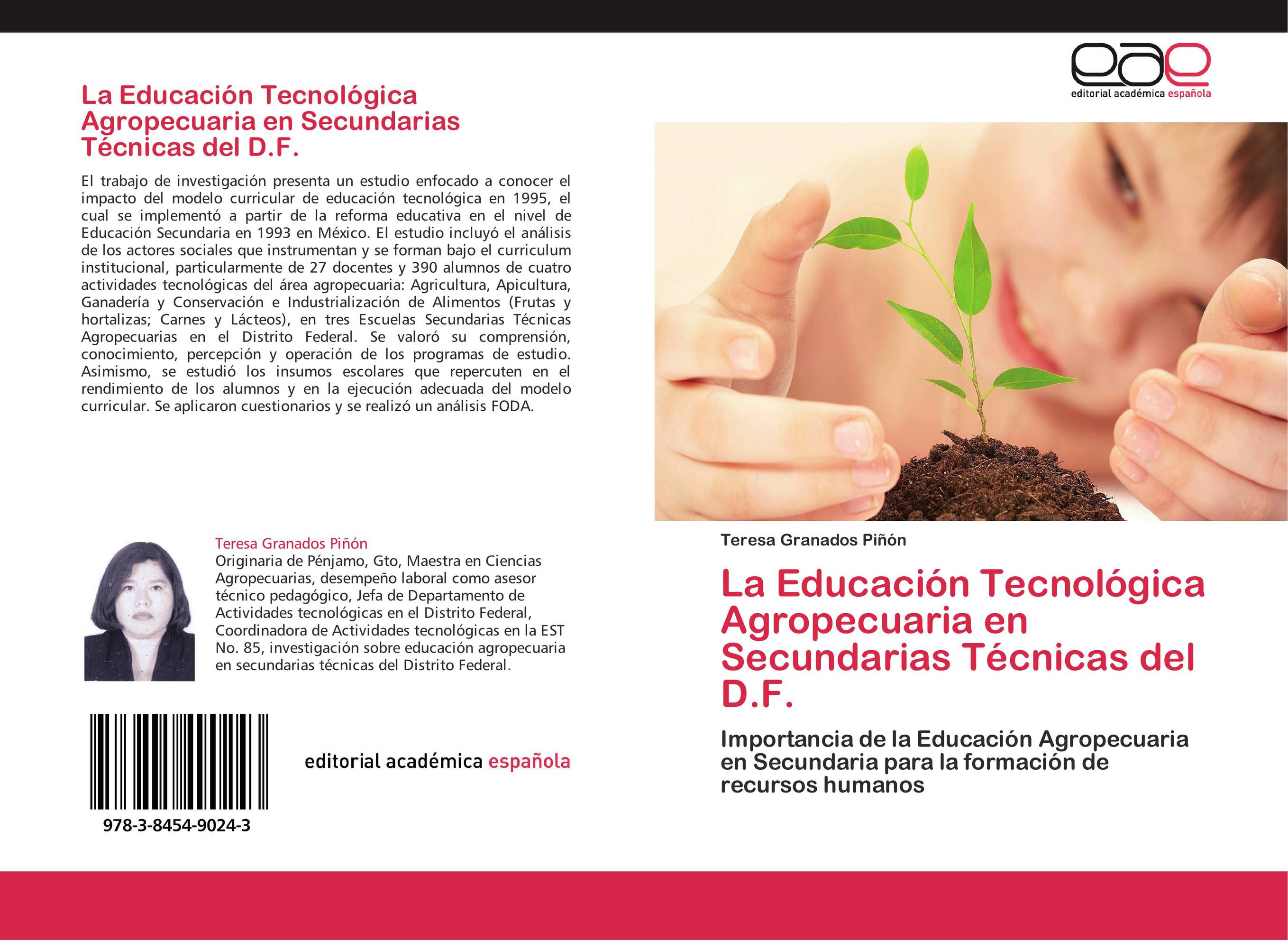 La Educación Tecnológica Agropecuaria en Secundarias Técnicas del D.F.