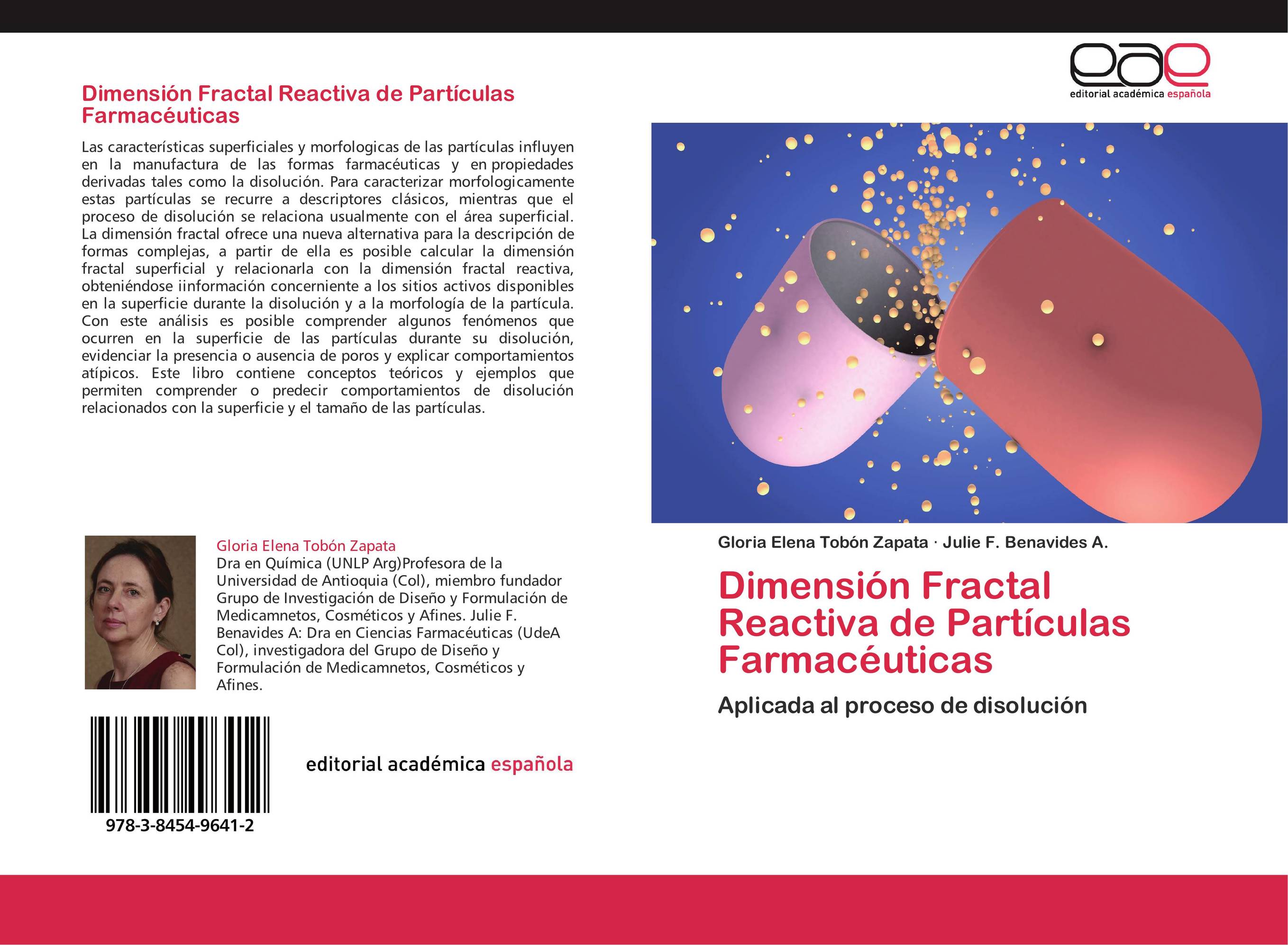 Dimensión Fractal Reactiva de Partículas Farmacéuticas