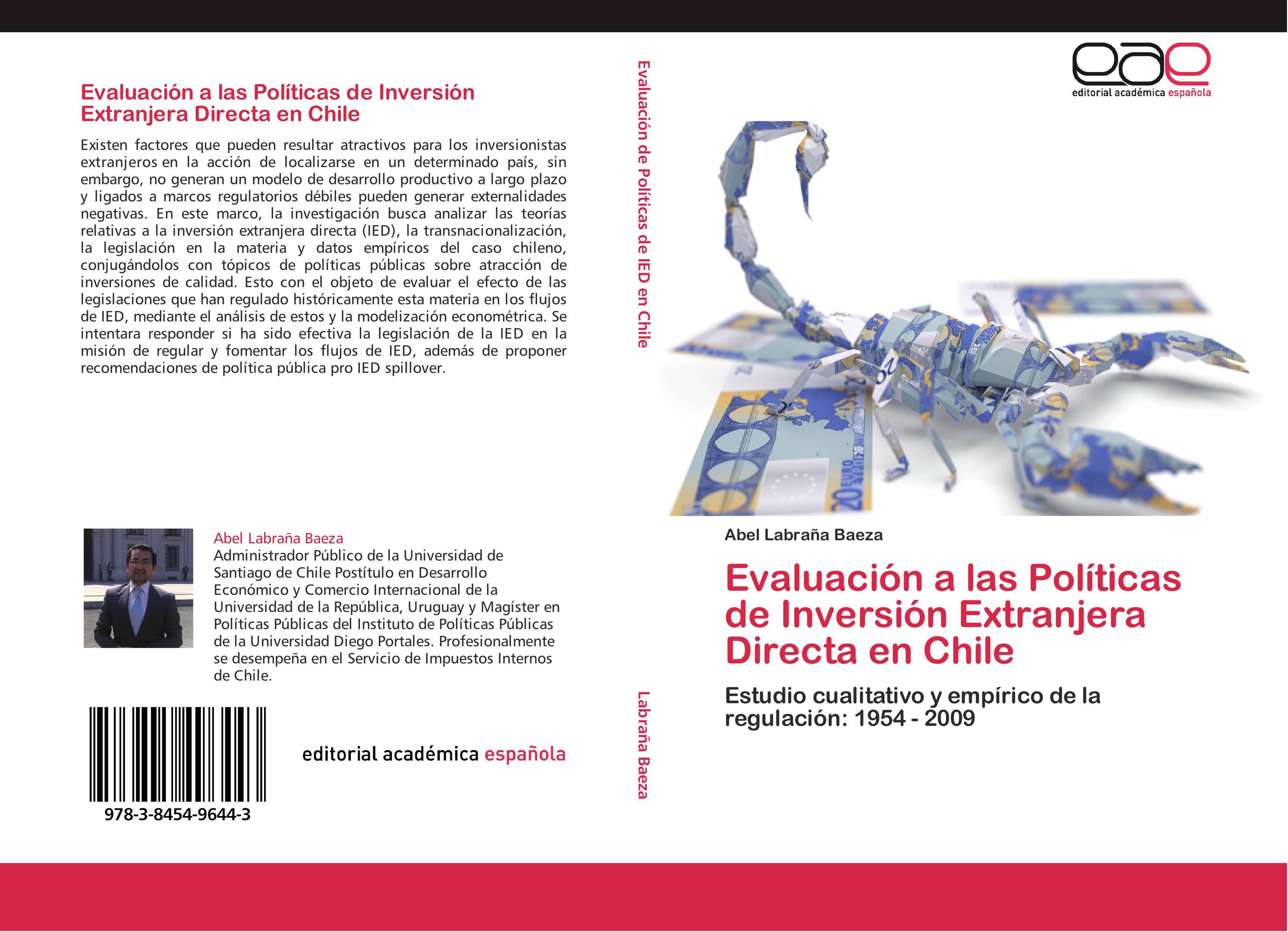 Evaluación a las Políticas de Inversión Extranjera Directa en Chile
