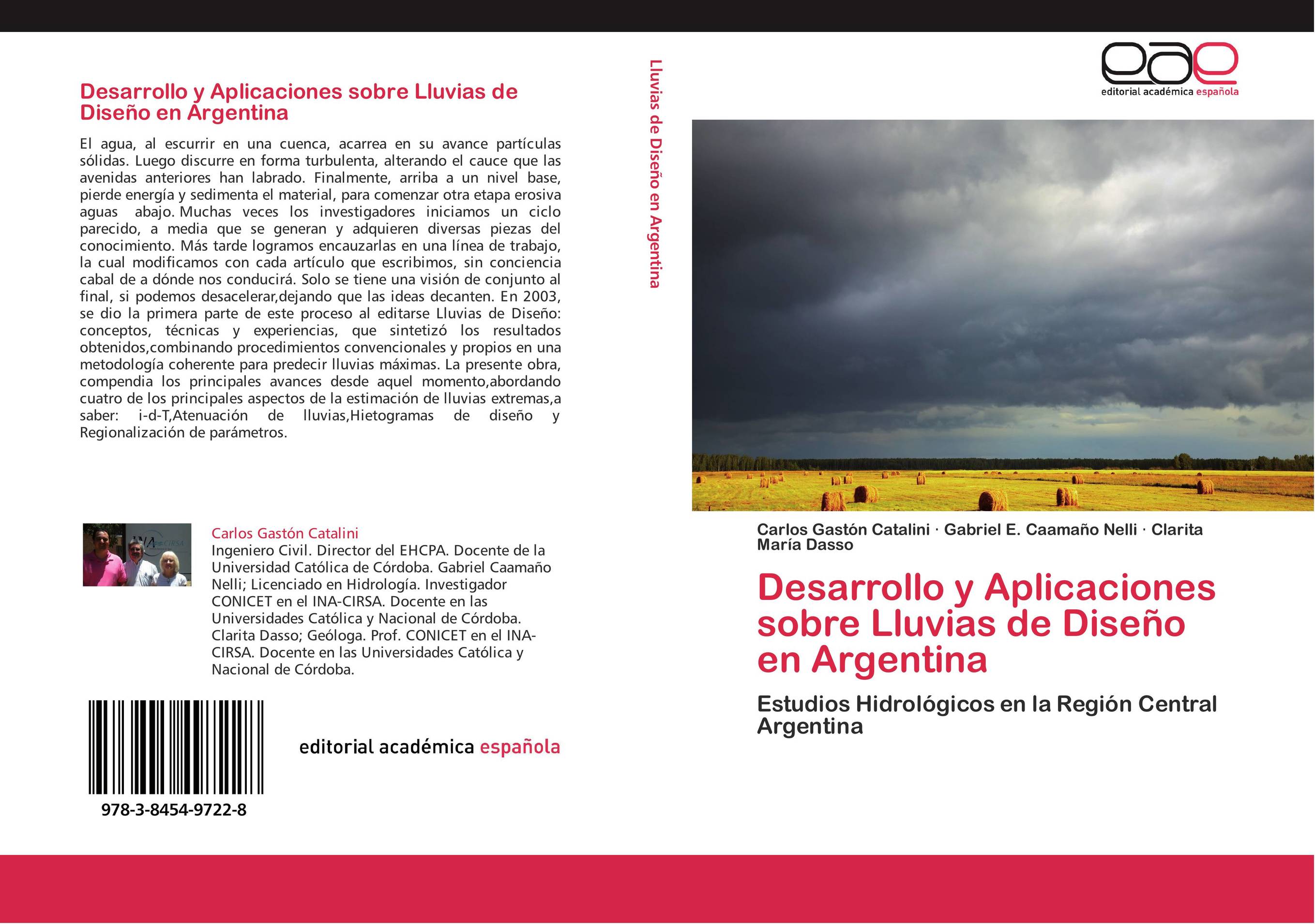 Desarrollo y Aplicaciones sobre Lluvias de Diseño en Argentina