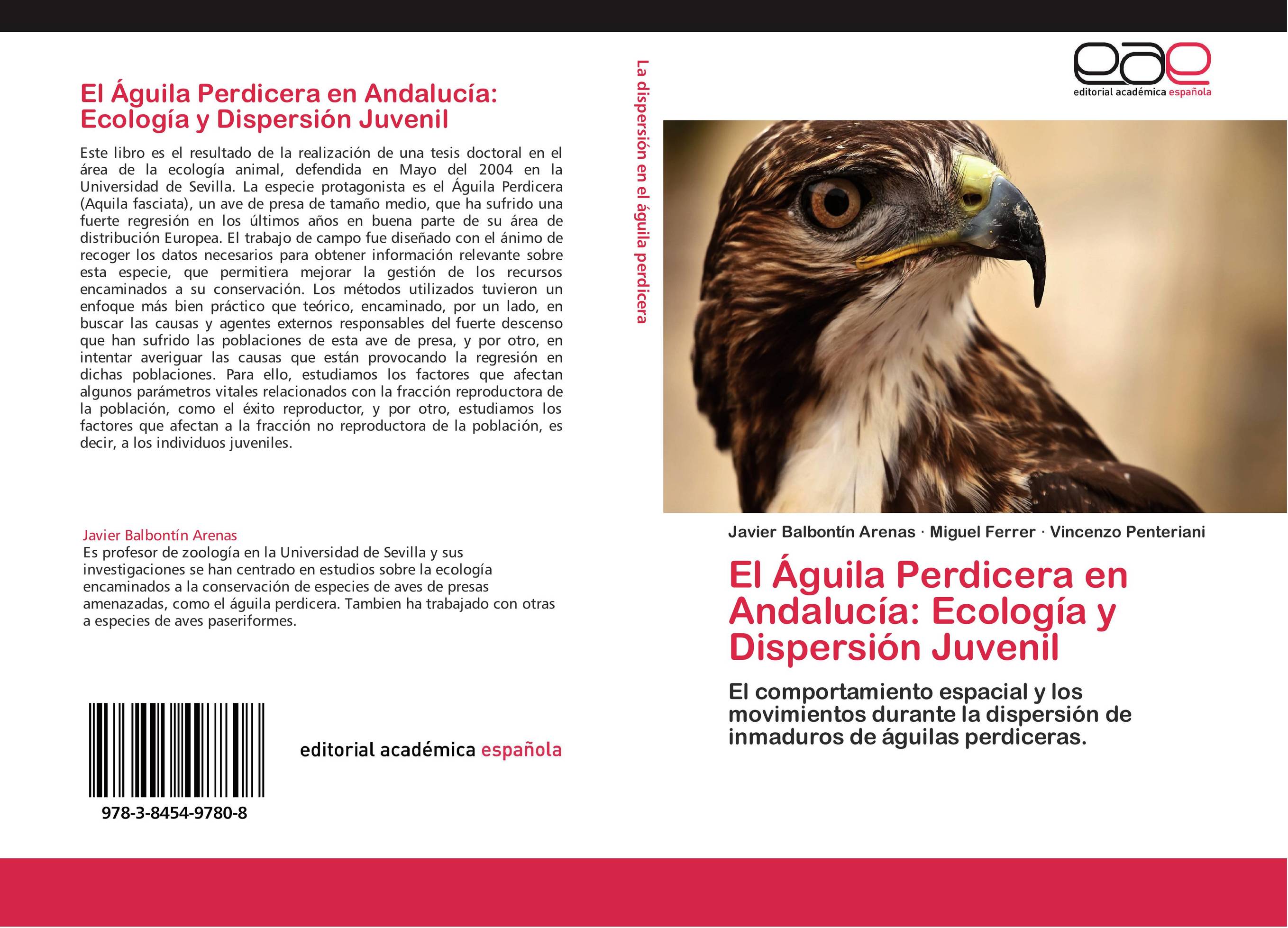 El  Águila Perdicera en Andalucía: Ecología y Dispersión Juvenil