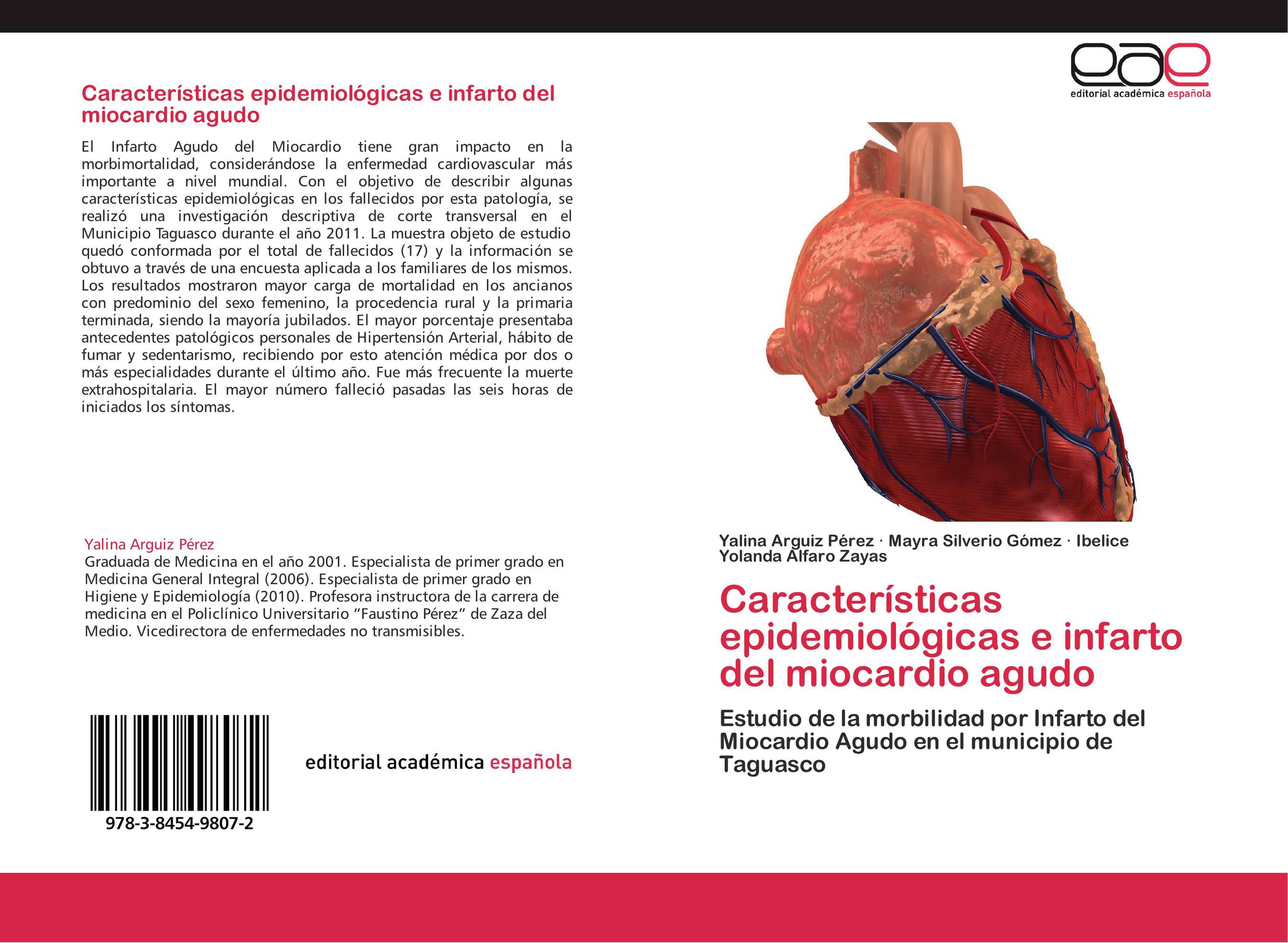 Características epidemiológicas e infarto del miocardio agudo