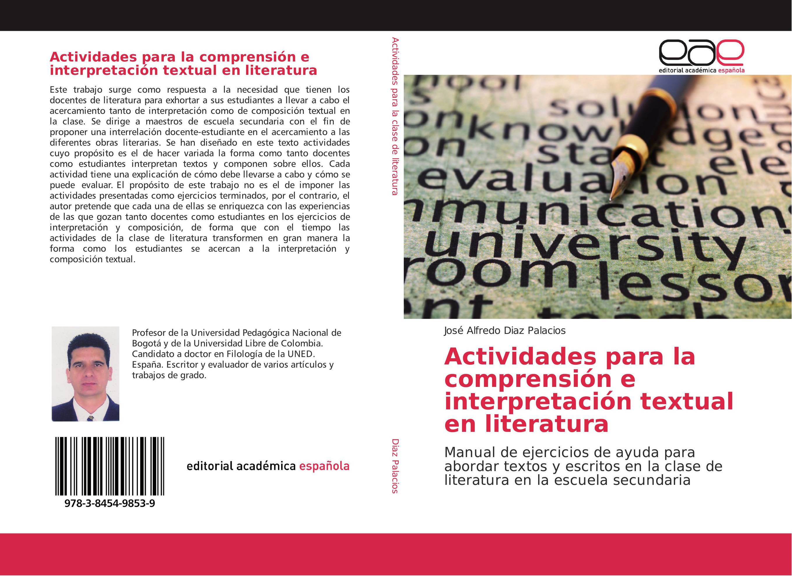 Actividades para la comprensión e interpretación textual en literatura