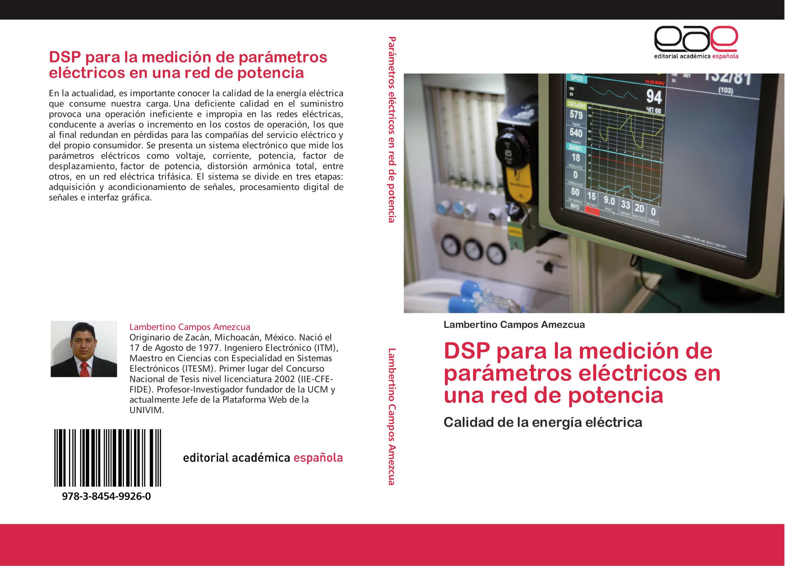 DSP para la medición de parámetros eléctricos en una red de potencia
