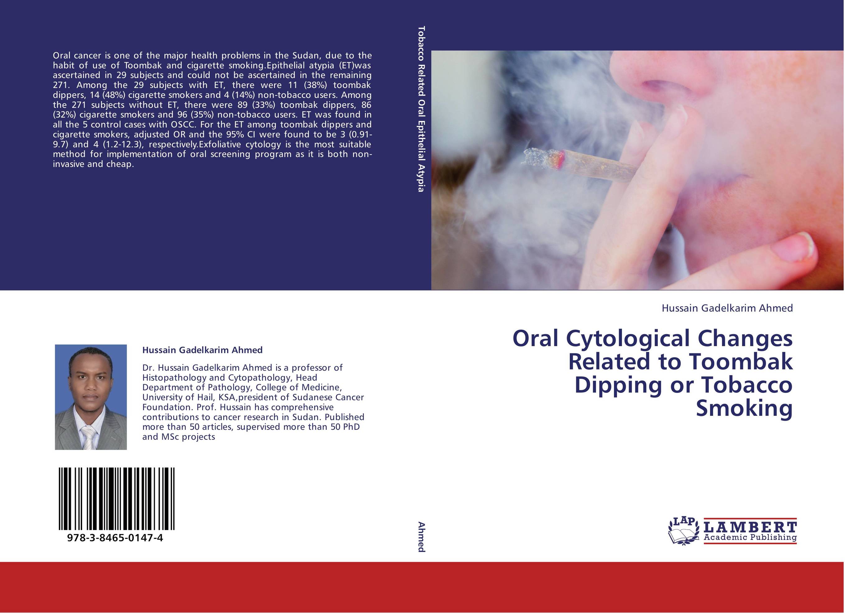 Oral Cytological Changes Related to Toombak Dipping or Tobacco Smoking..