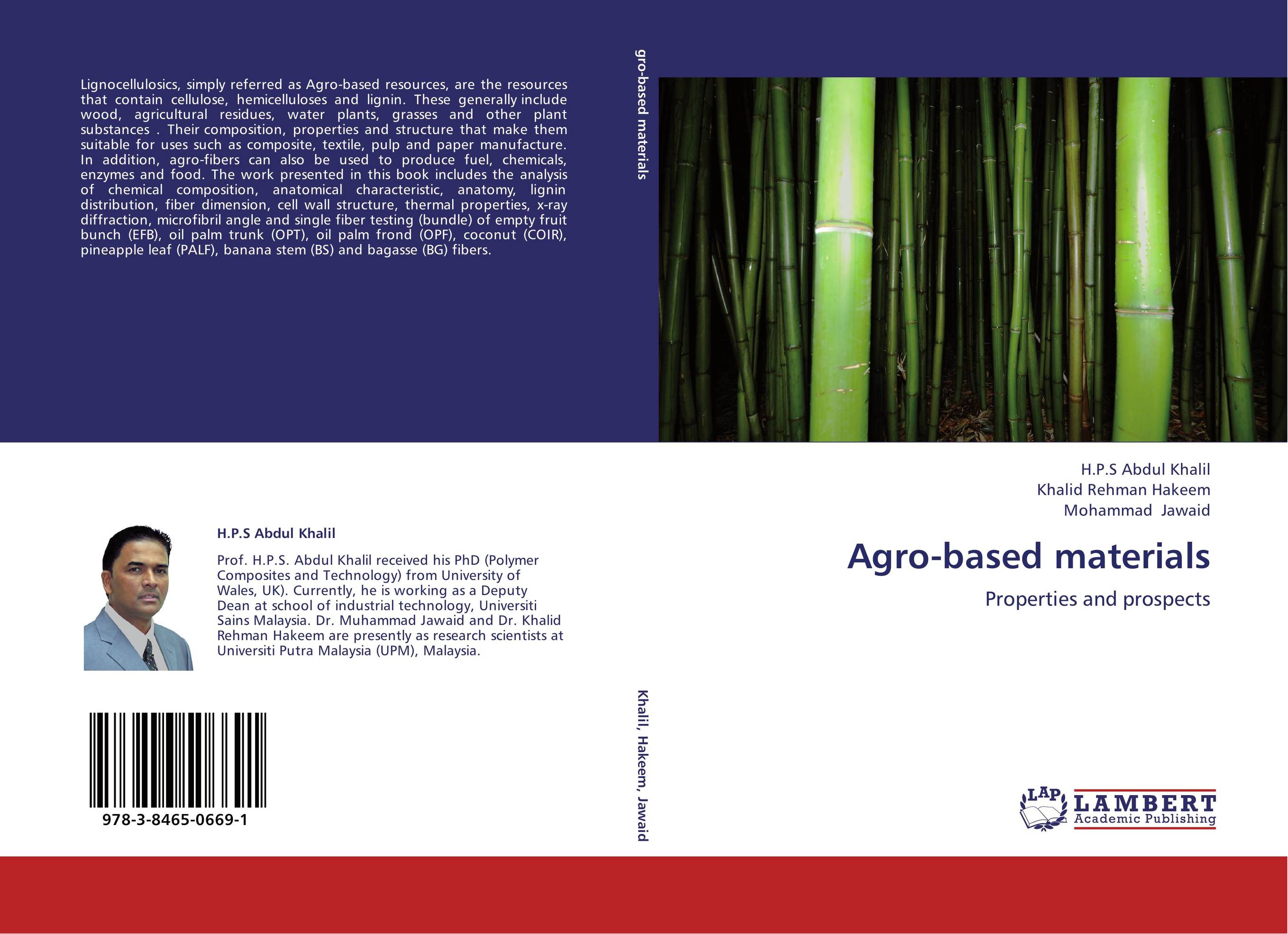 Agro-based materials. Properties and prospects.