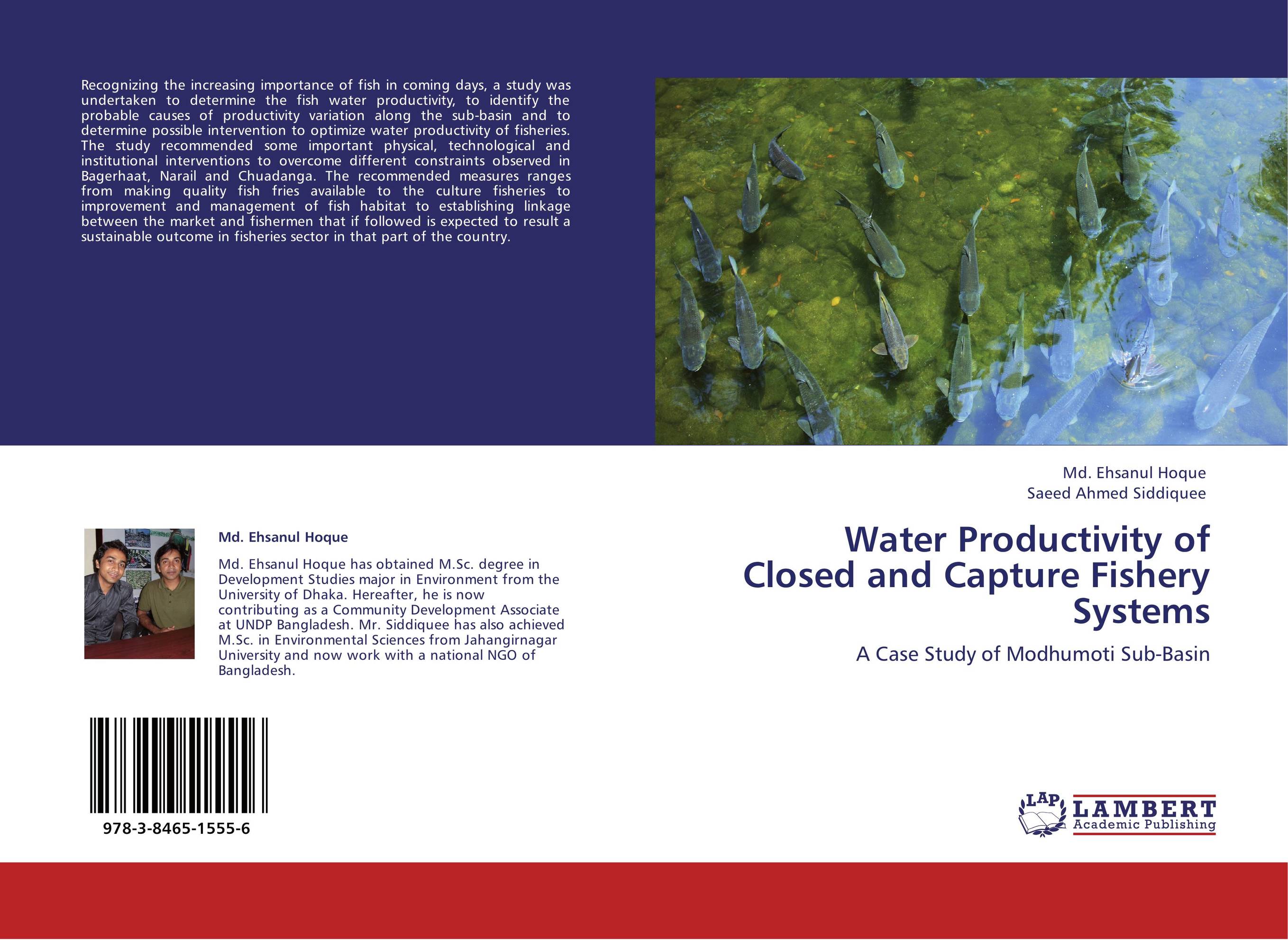 Water Productivity of Closed and Capture Fishery Systems. A Case Study of Modhumoti Sub-Basin.