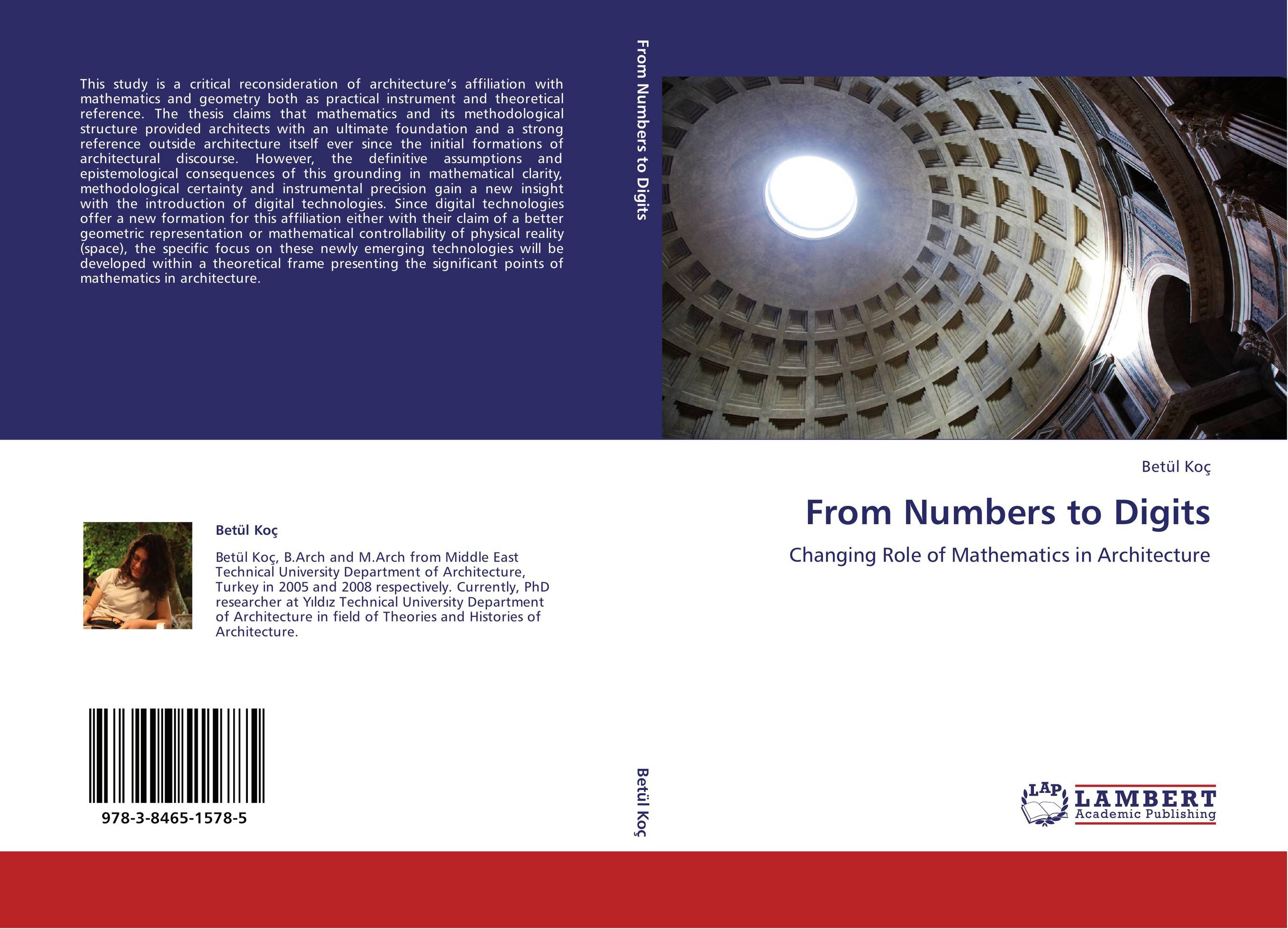 From Numbers to Digits. Changing Role of Mathematics in Architecture.