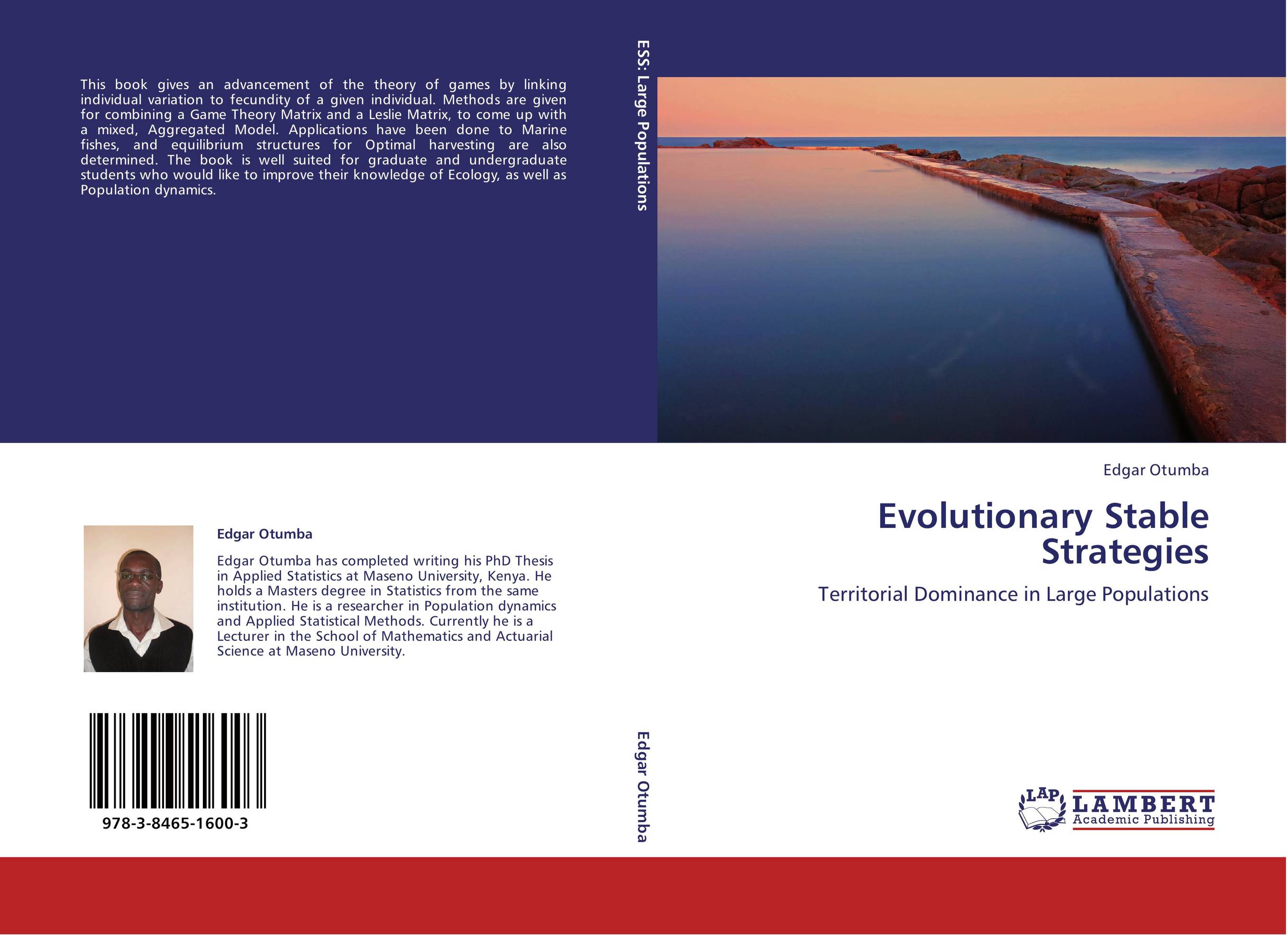 Evolutionary Stable Strategies. Territorial Dominance in Large Populations.