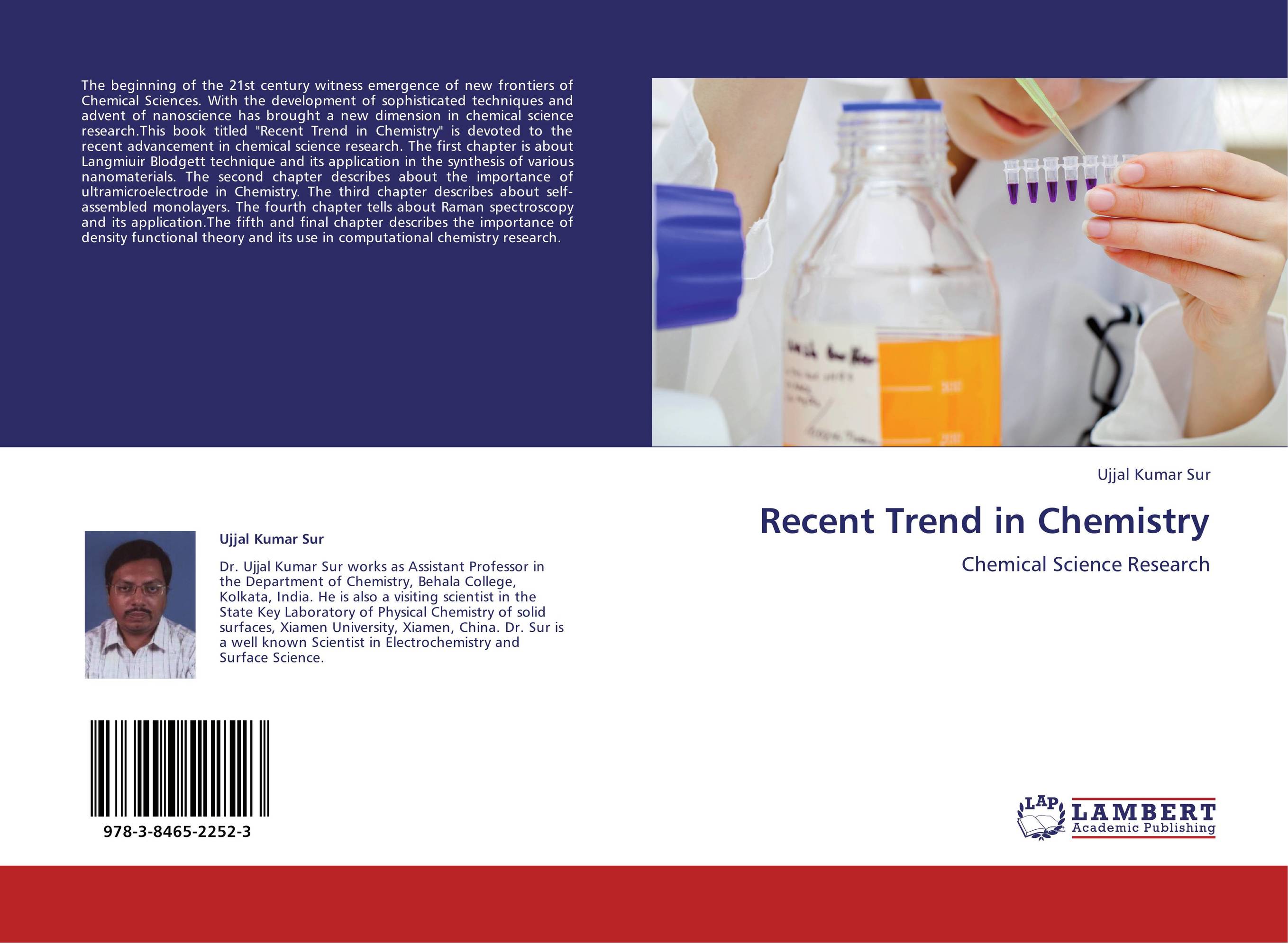 Recent Trend in Chemistry. Chemical Science Research.