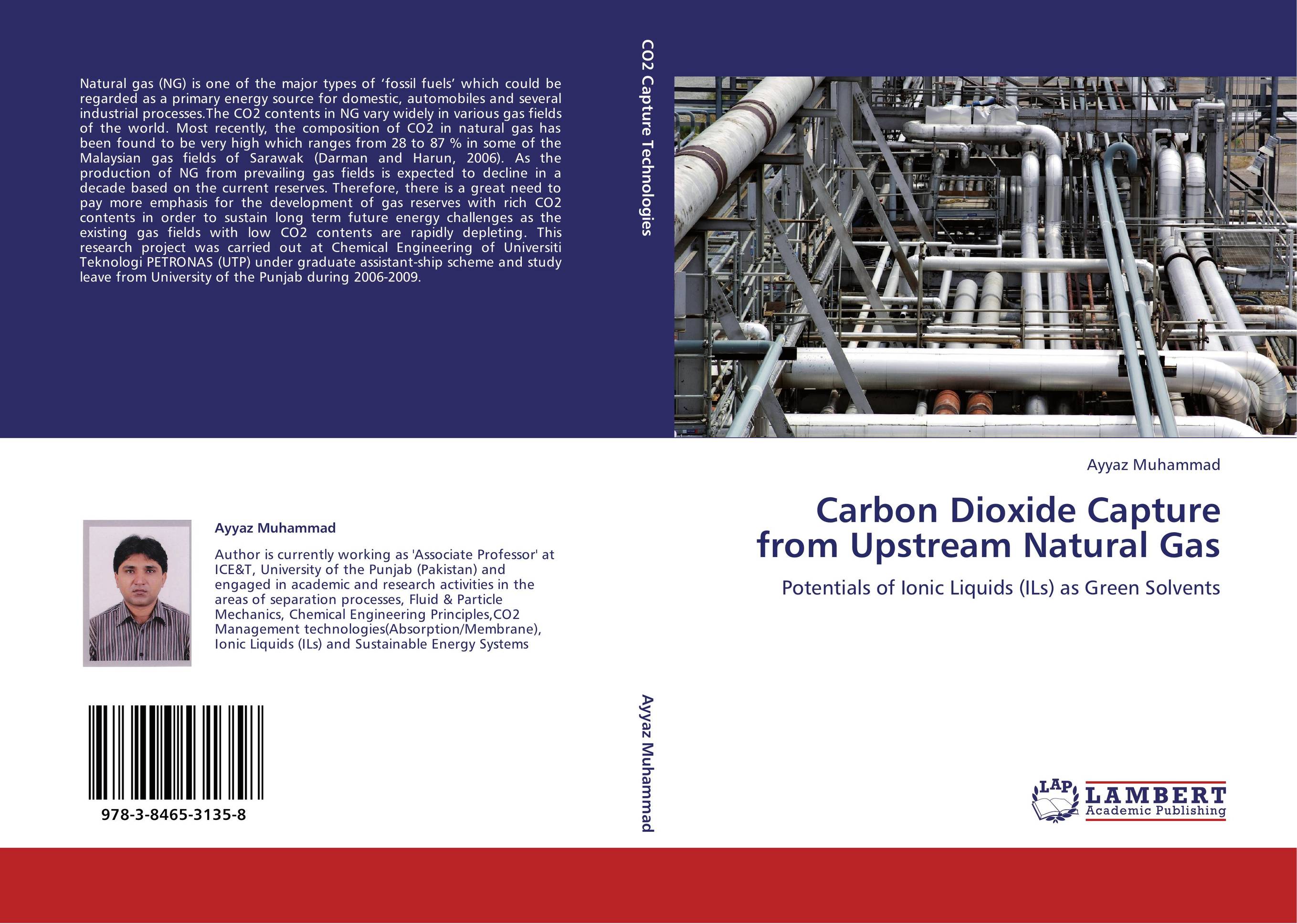Carbon Dioxide Capture from Upstream Natural Gas. Potentials of Ionic Liquids (ILs) as Green Solvents.