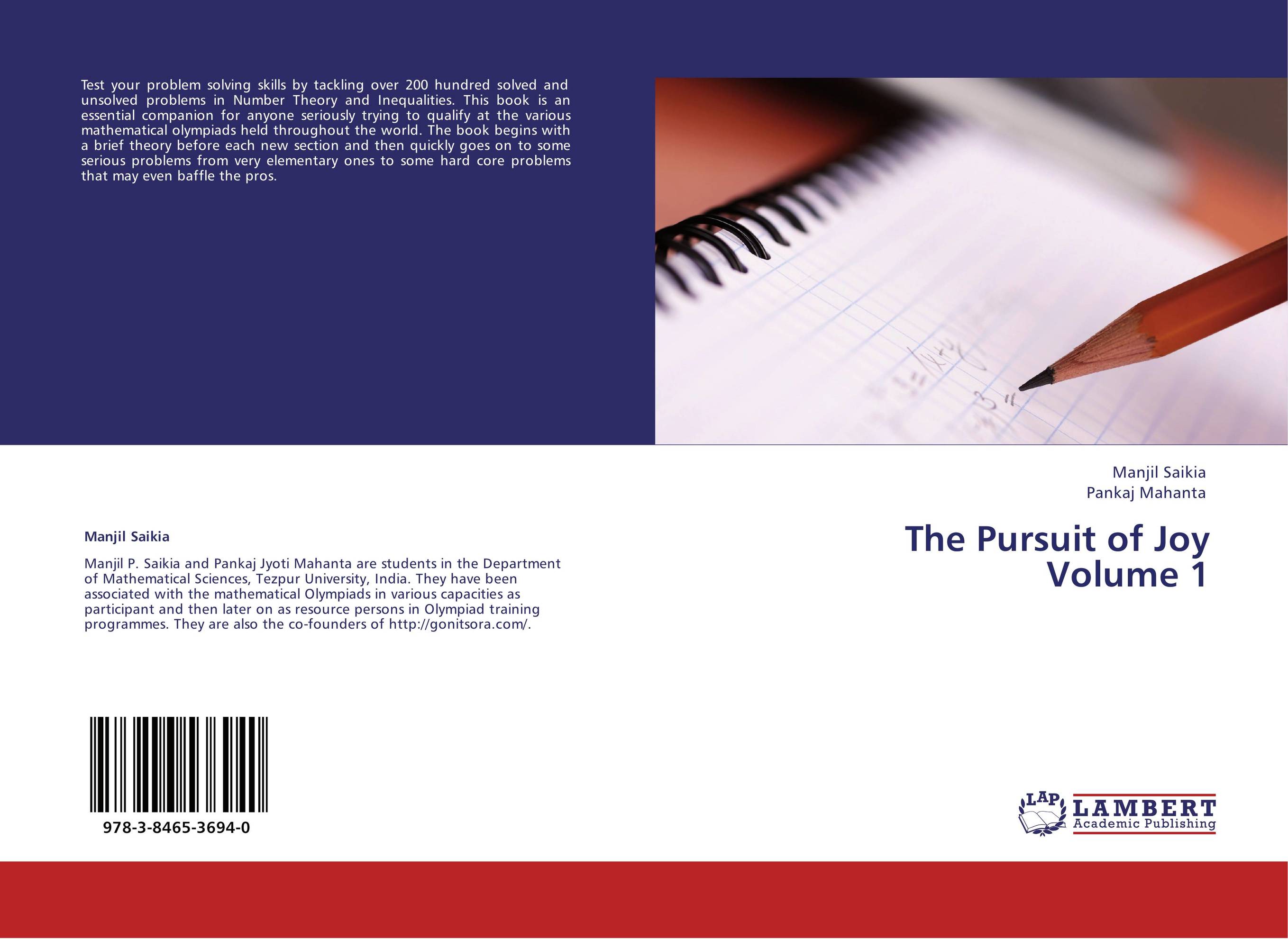 The Pursuit of Joy  Volume 1..
