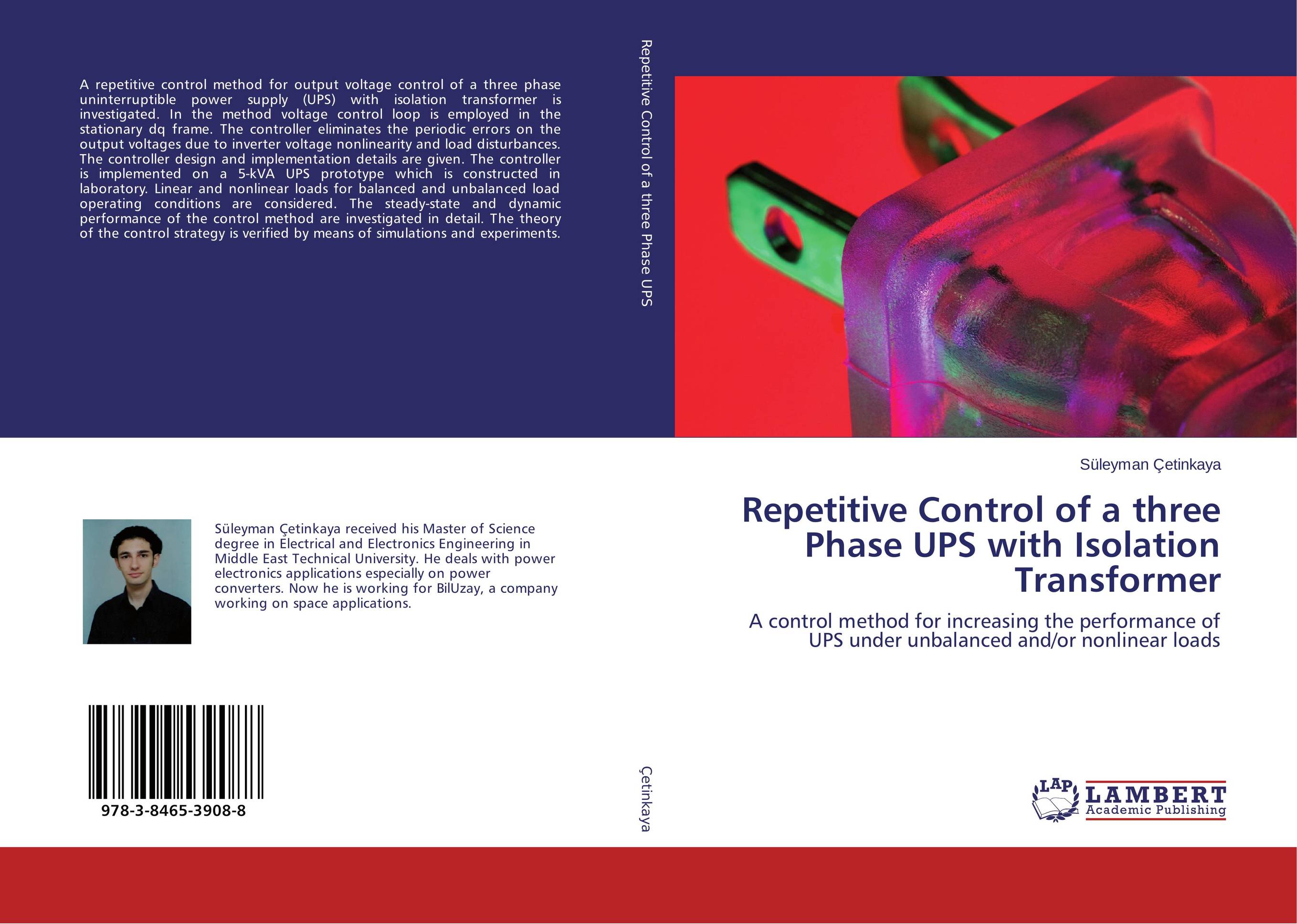 Repetitive Control of a three Phase UPS with Isolation Transformer. A control method for increasing the performance of UPS under unbalanced and/or nonlinear loads.