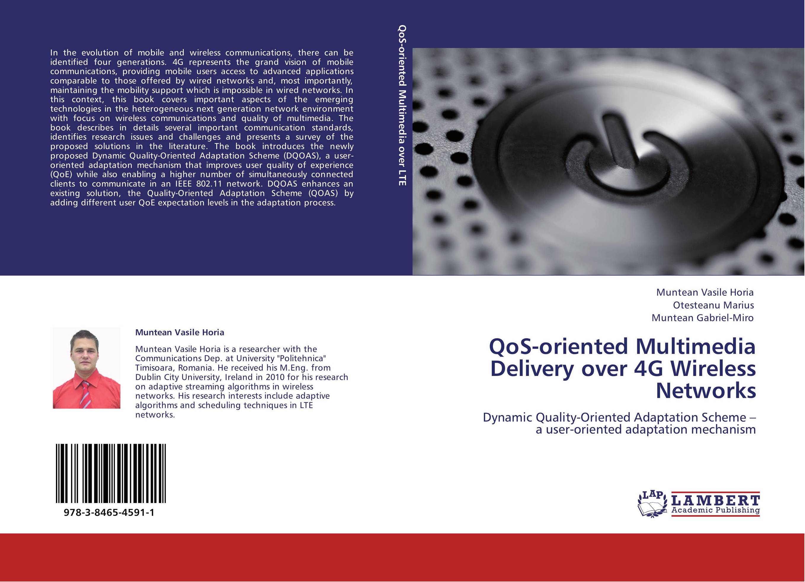 QoS-oriented Multimedia Delivery over 4G Wireless Networks. Dynamic Quality-Oriented Adaptation Scheme –  a user-oriented adaptation mechanism.