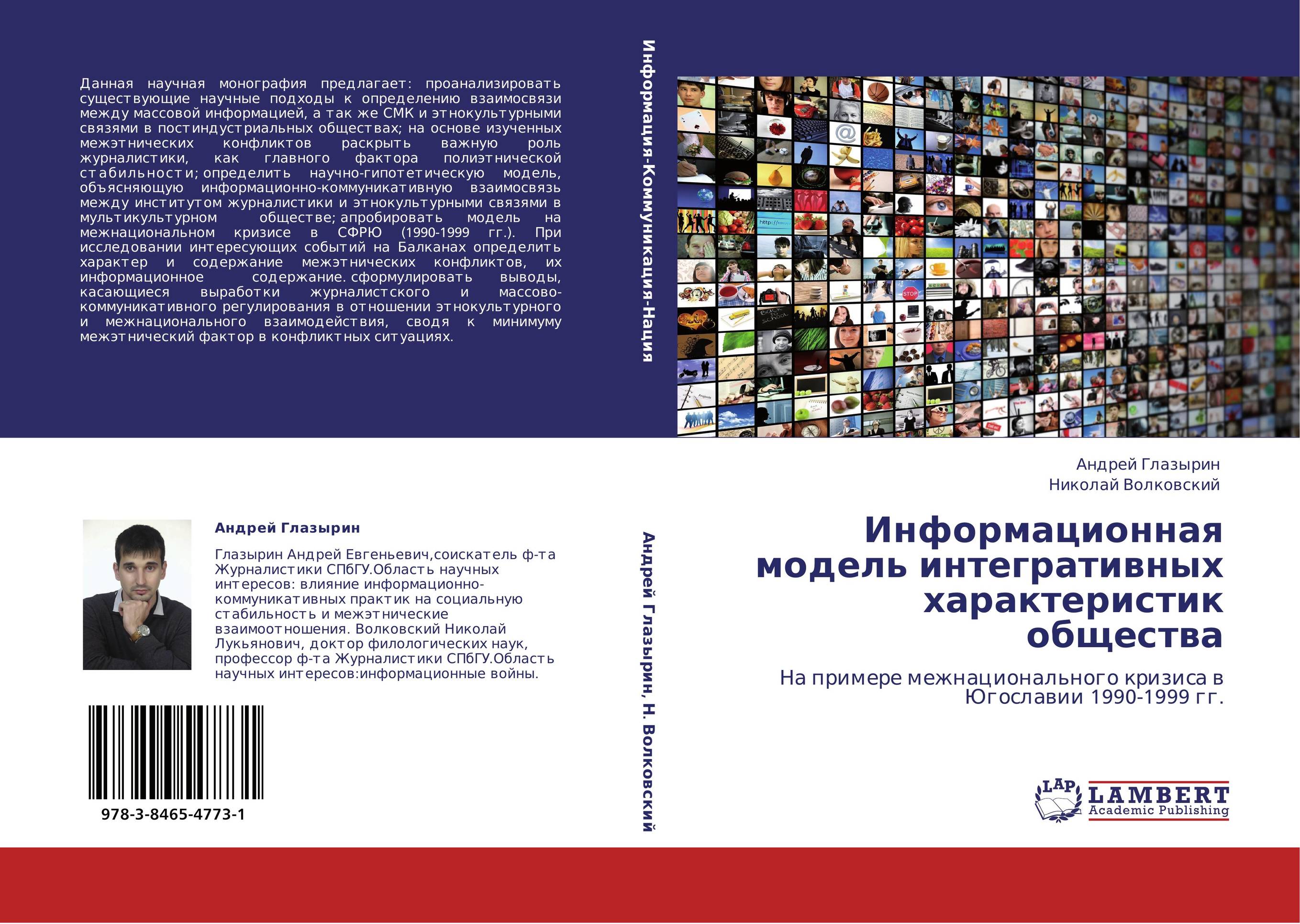 Информационная модель интегративных характеристик общества. На примере межнационального кризиса в Югославии 1990-1999 гг..