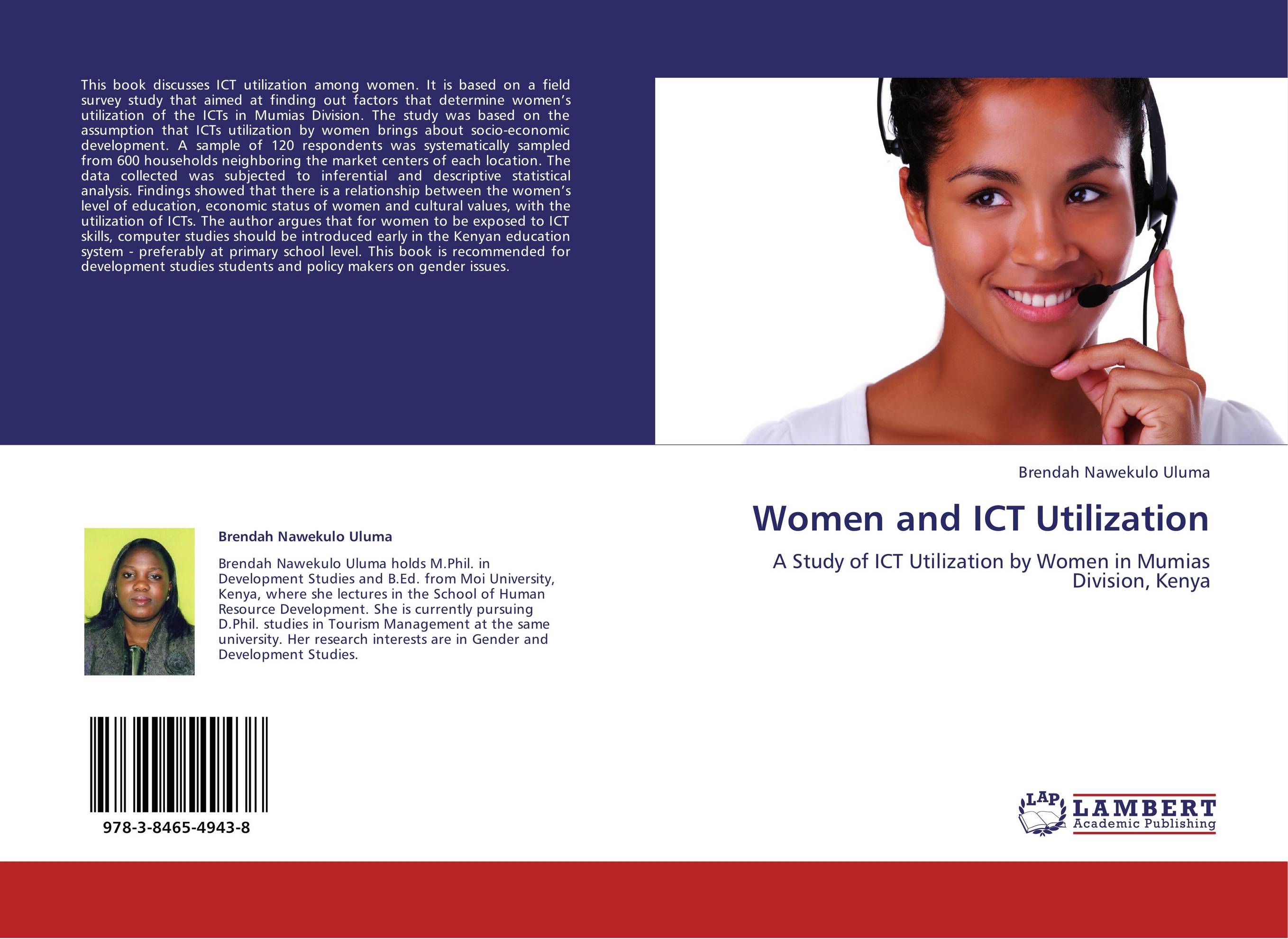Women and ICT Utilization. A Study of ICT Utilization by Women in Mumias Division, Kenya.