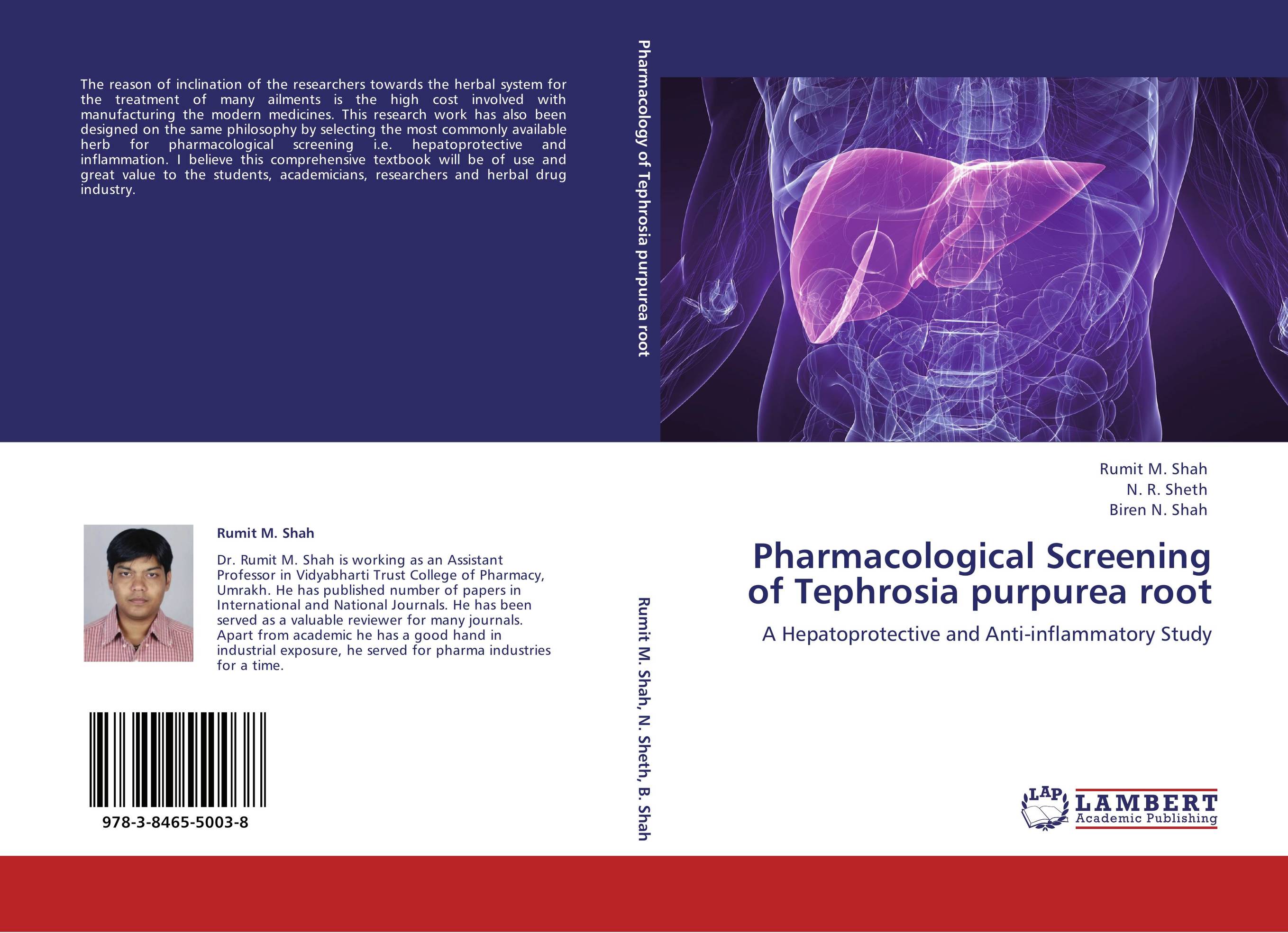 Pharmacological Screening of Tephrosia purpurea root. A Hepatoprotective and Anti-inflammatory Study.