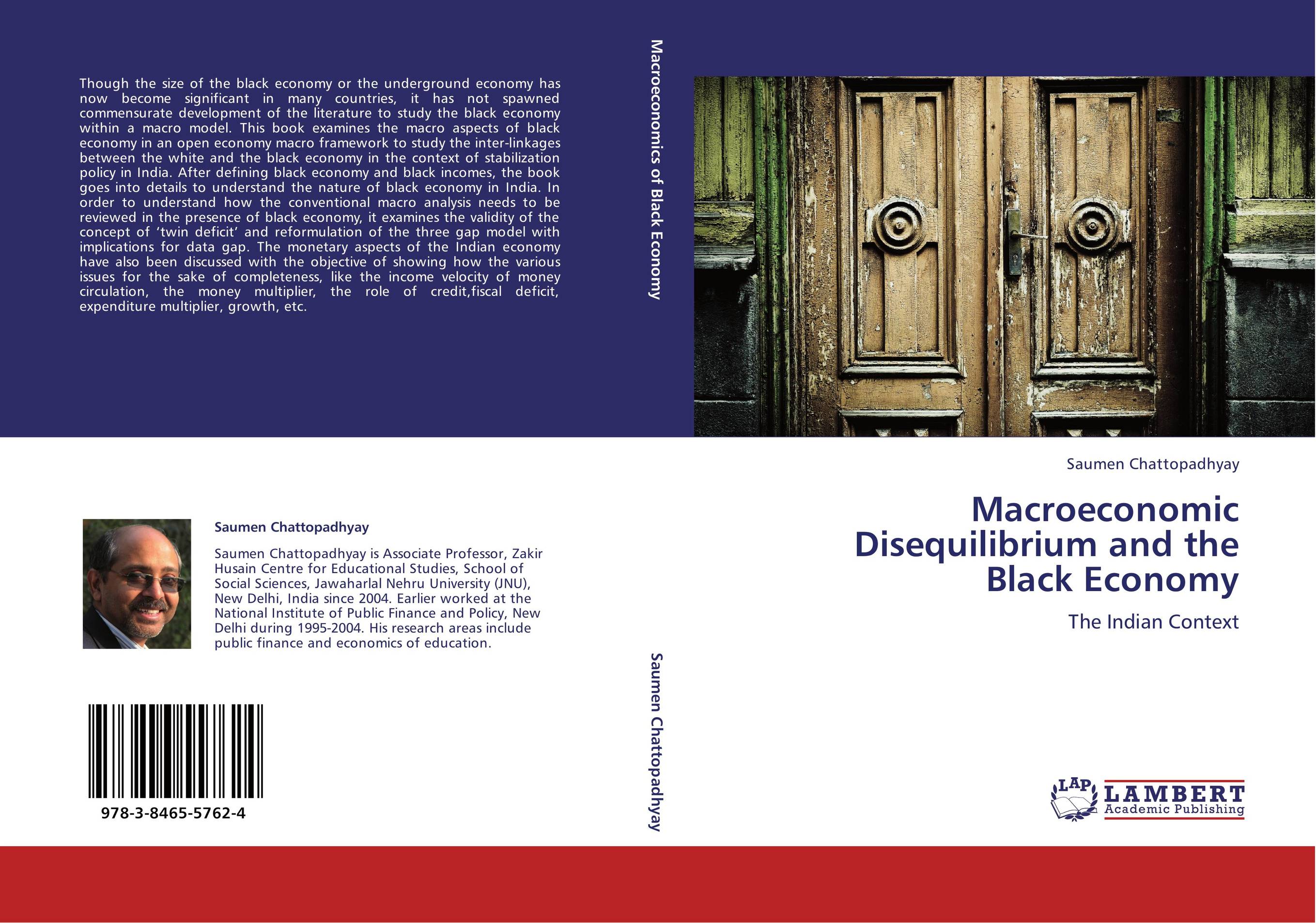Macroeconomic Disequilibrium and the Black Economy. The Indian Context.