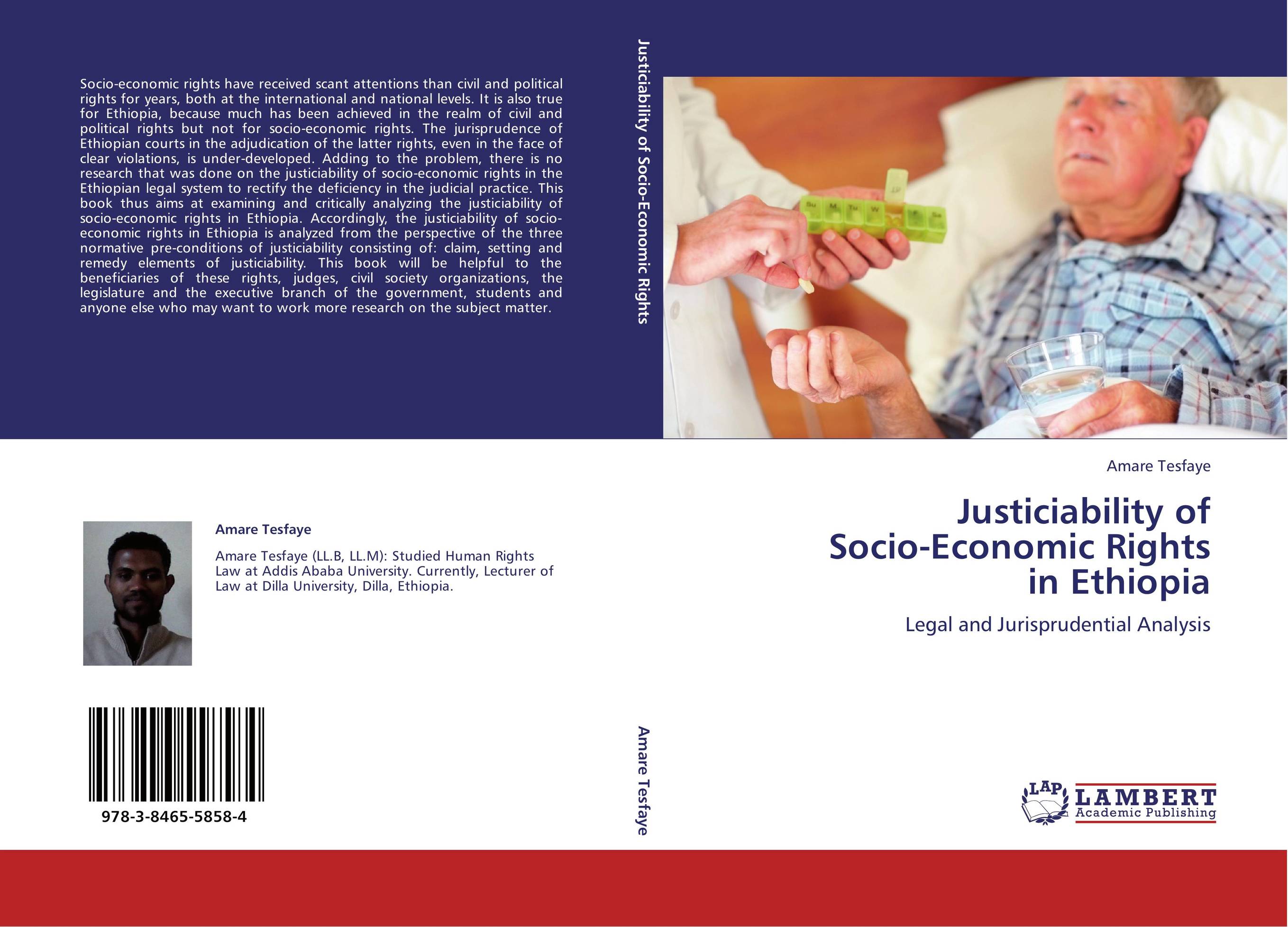 Justiciability of  Socio-Economic Rights  in Ethiopia. Legal and Jurisprudential Analysis.
