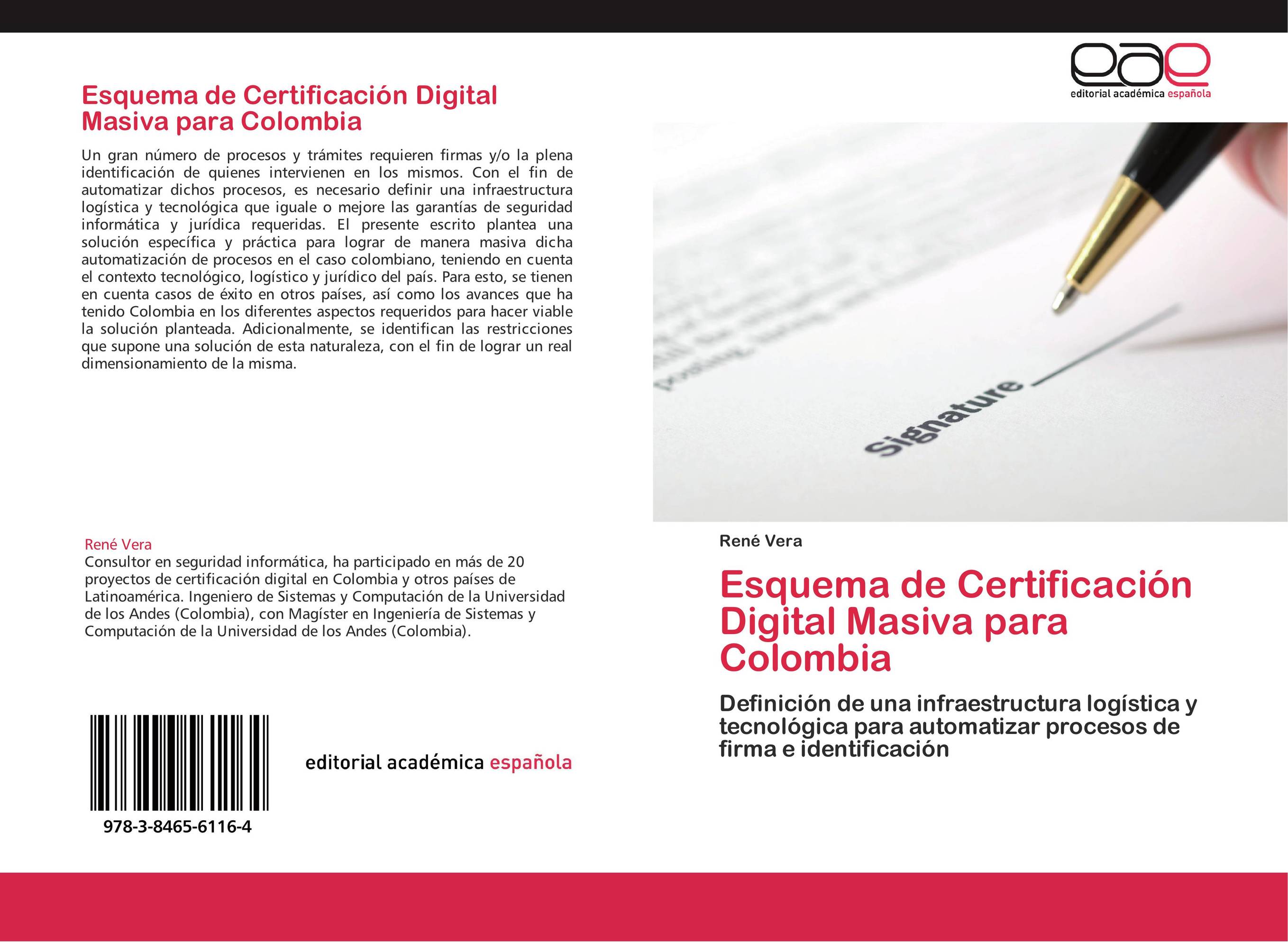 Esquema de Certificación Digital Masiva para Colombia