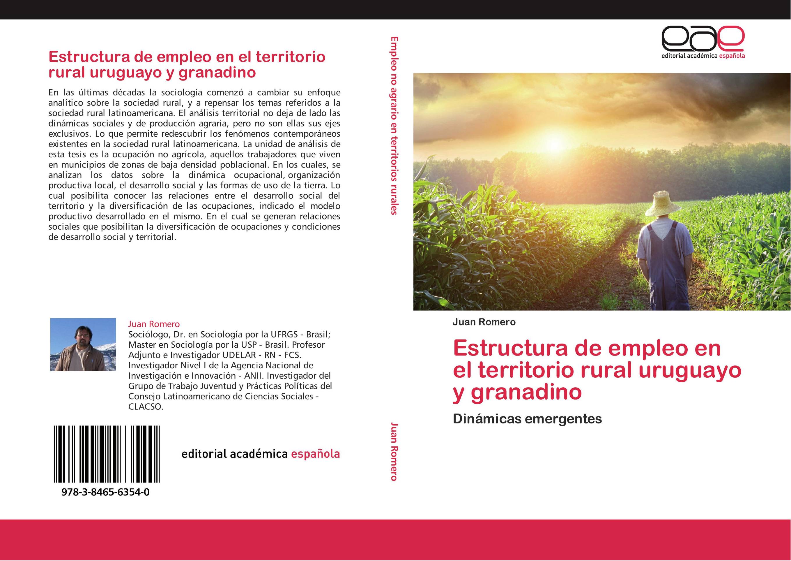 Estructura de empleo en el territorio rural uruguayo y granadino