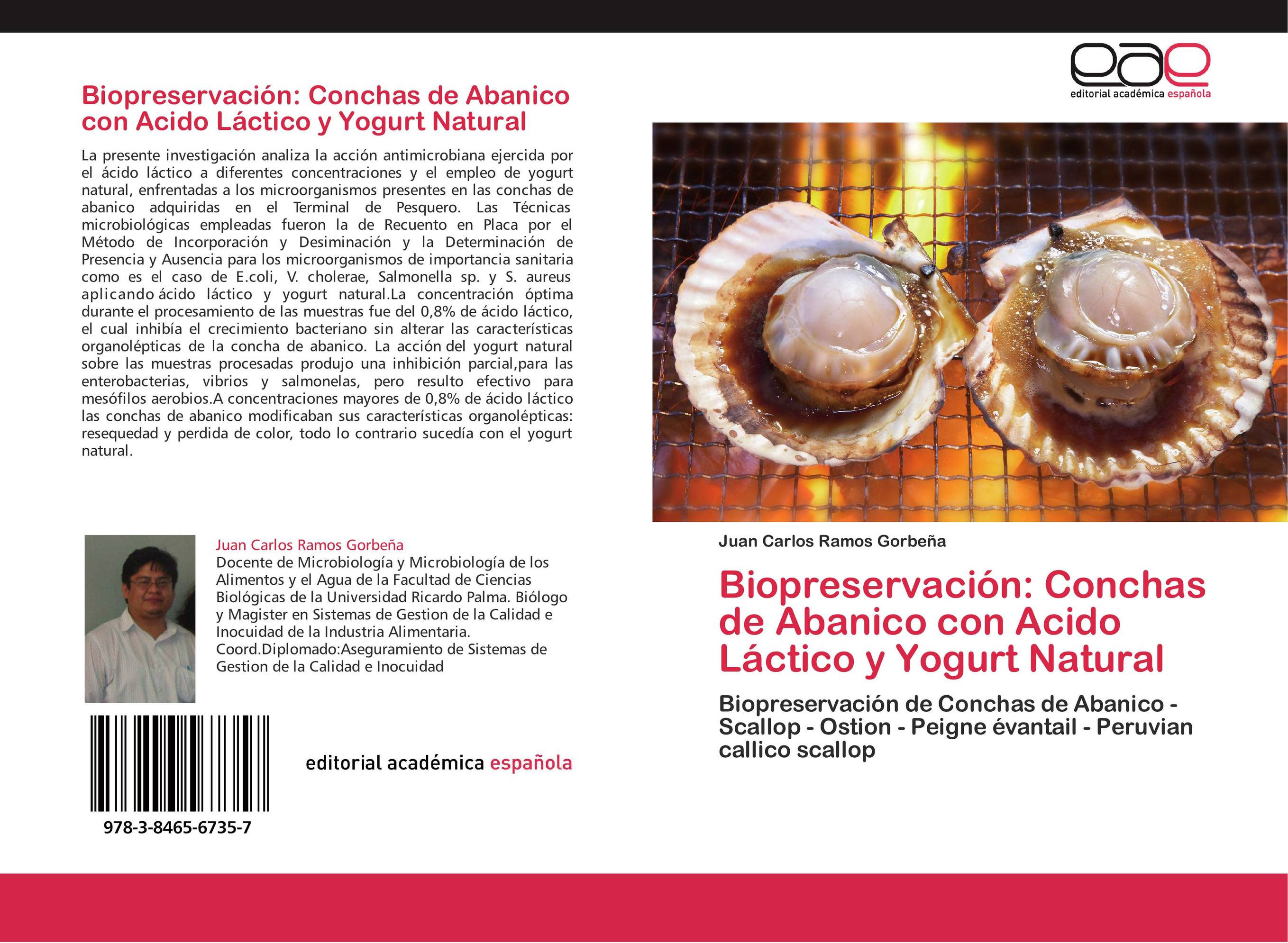 Biopreservación: Conchas de Abanico con Acido Láctico y Yogurt Natural
