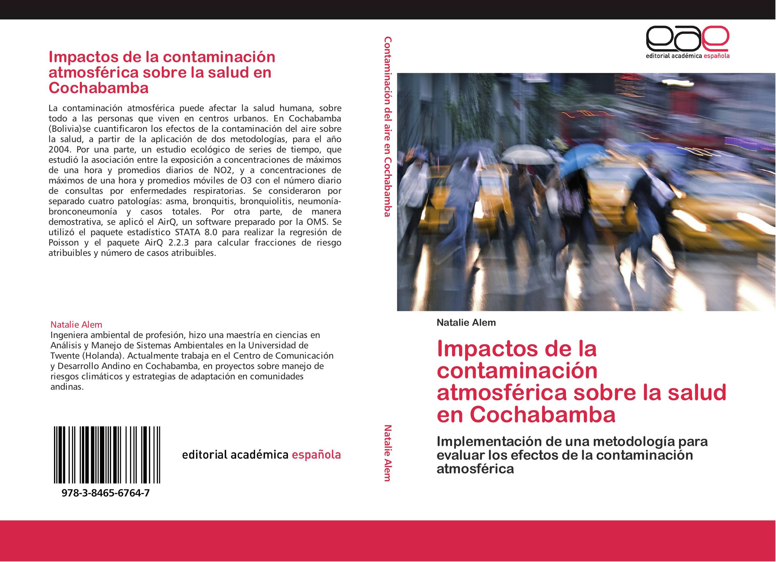 Impactos de la contaminación atmosférica sobre la salud en Cochabamba