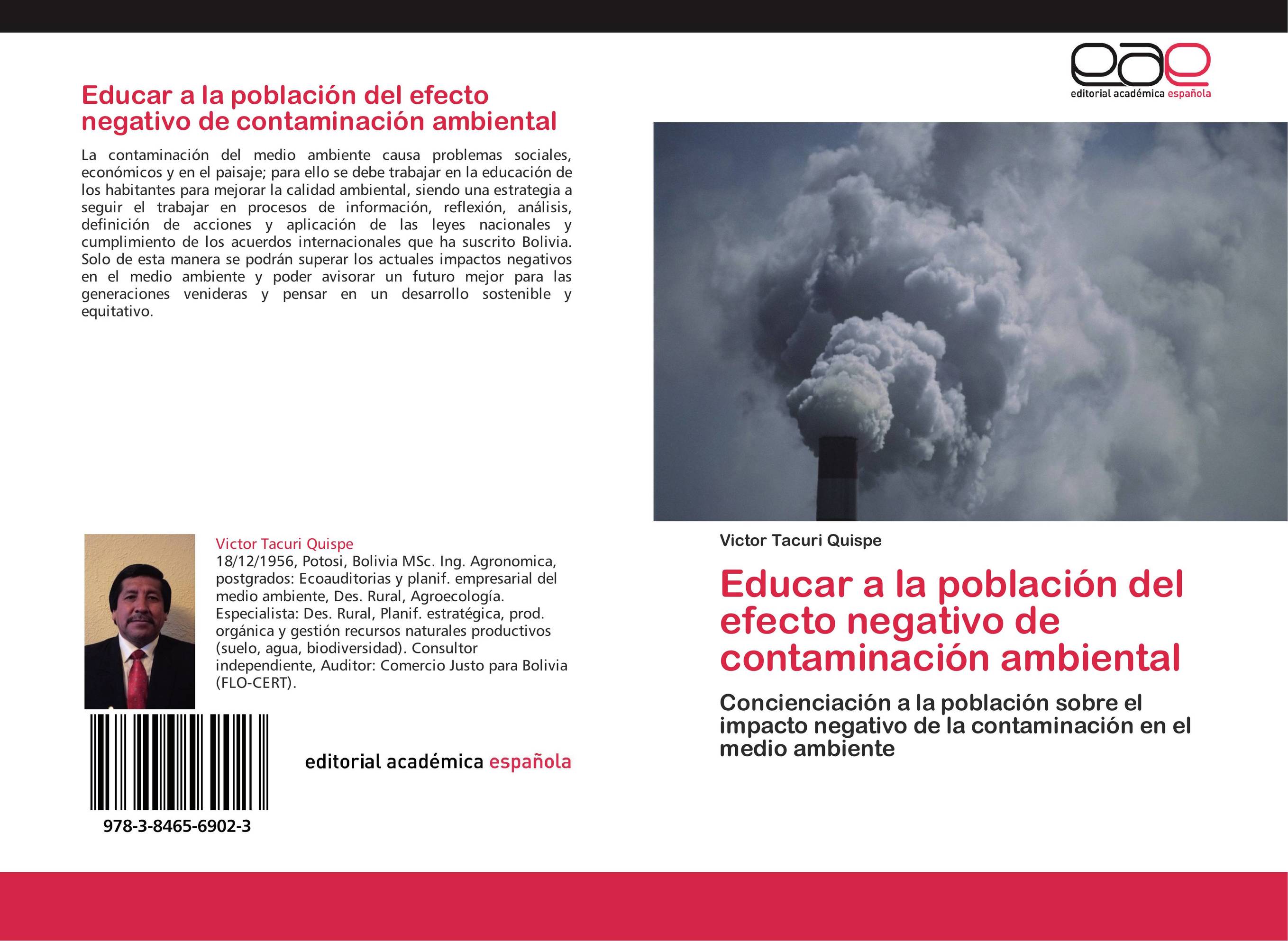 Educar a la población del efecto negativo de contaminación ambiental