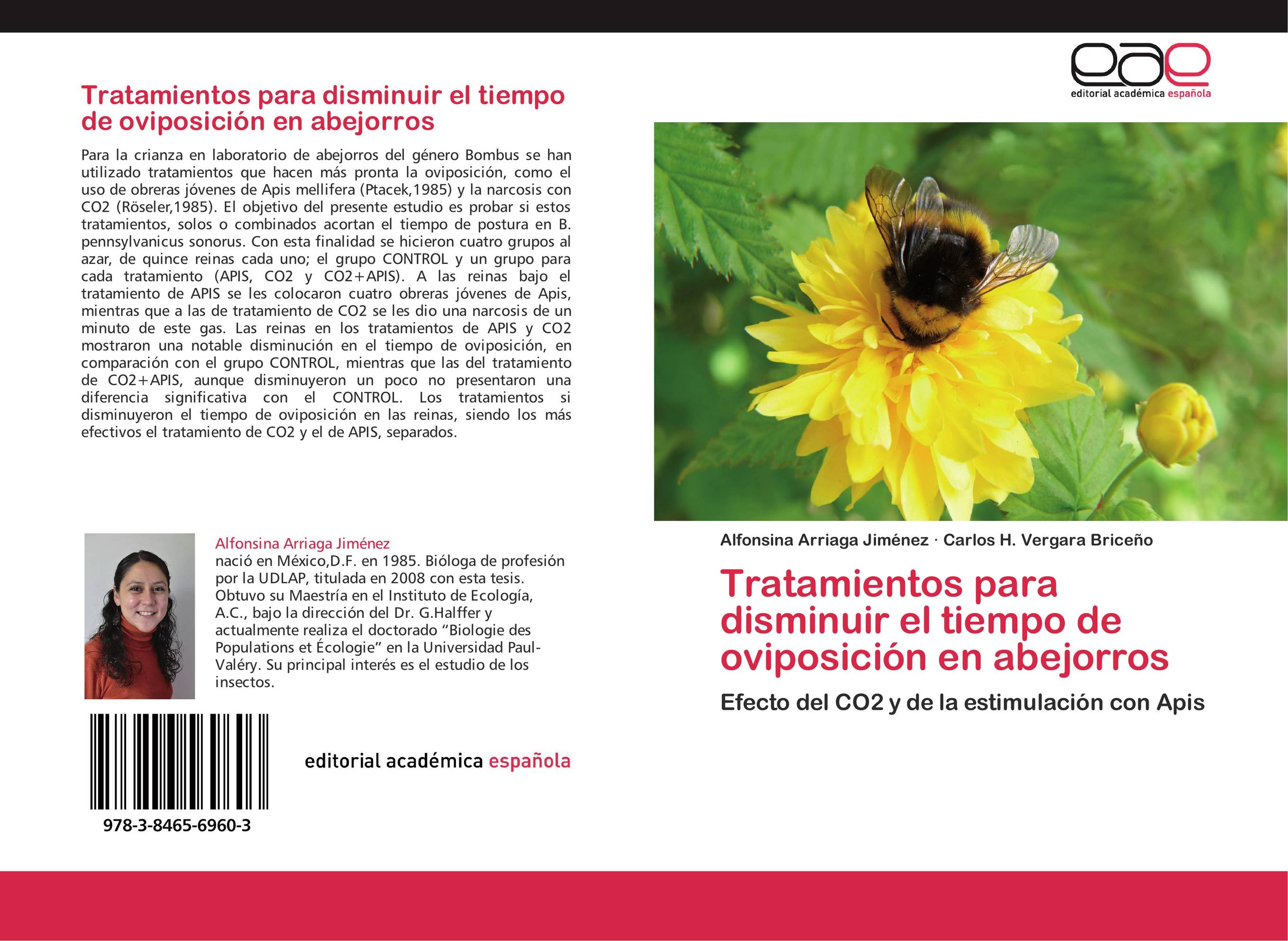 Tratamientos para disminuir el tiempo de oviposición en abejorros