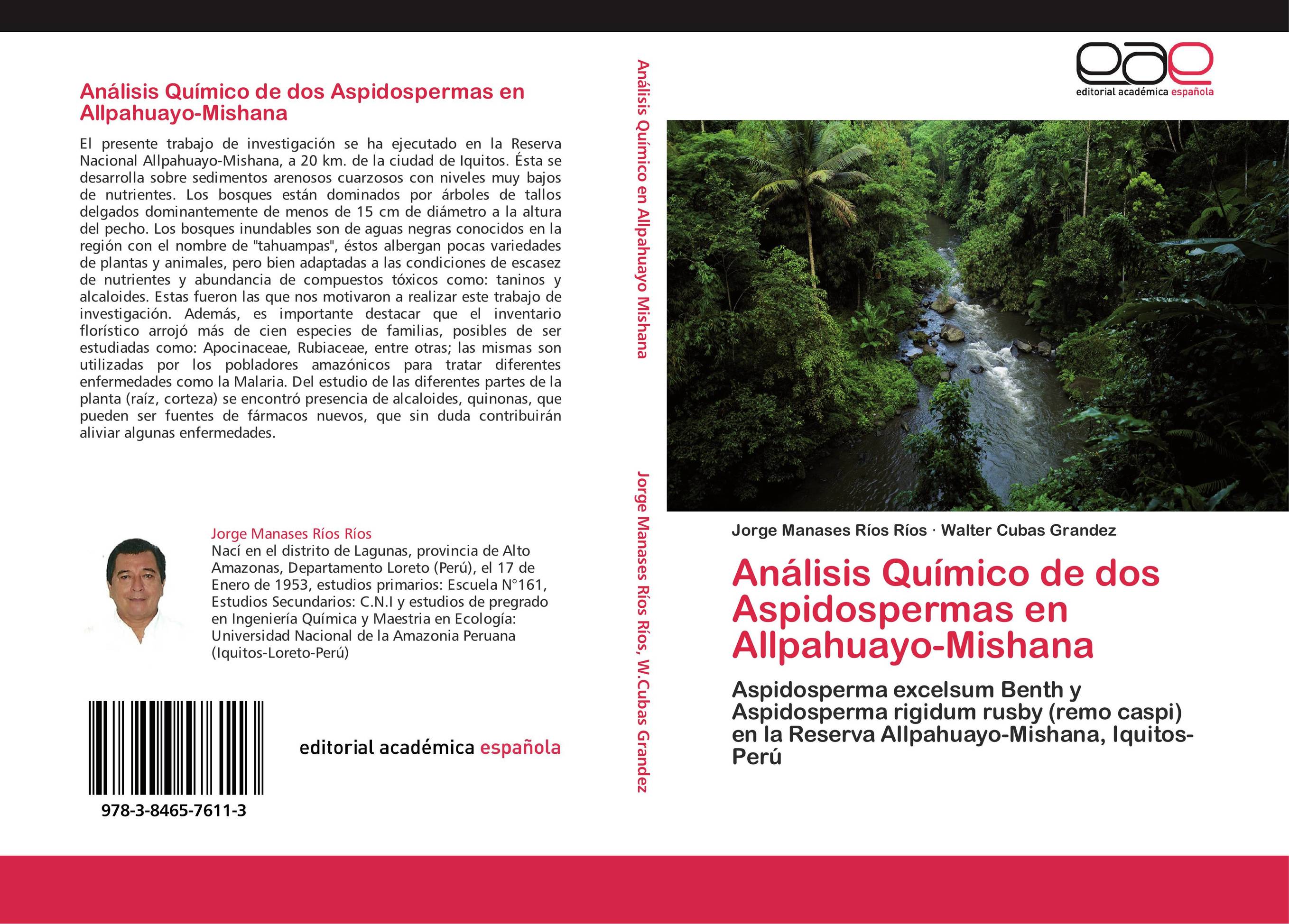 Análisis Químico de dos Aspidospermas en Allpahuayo-Mishana