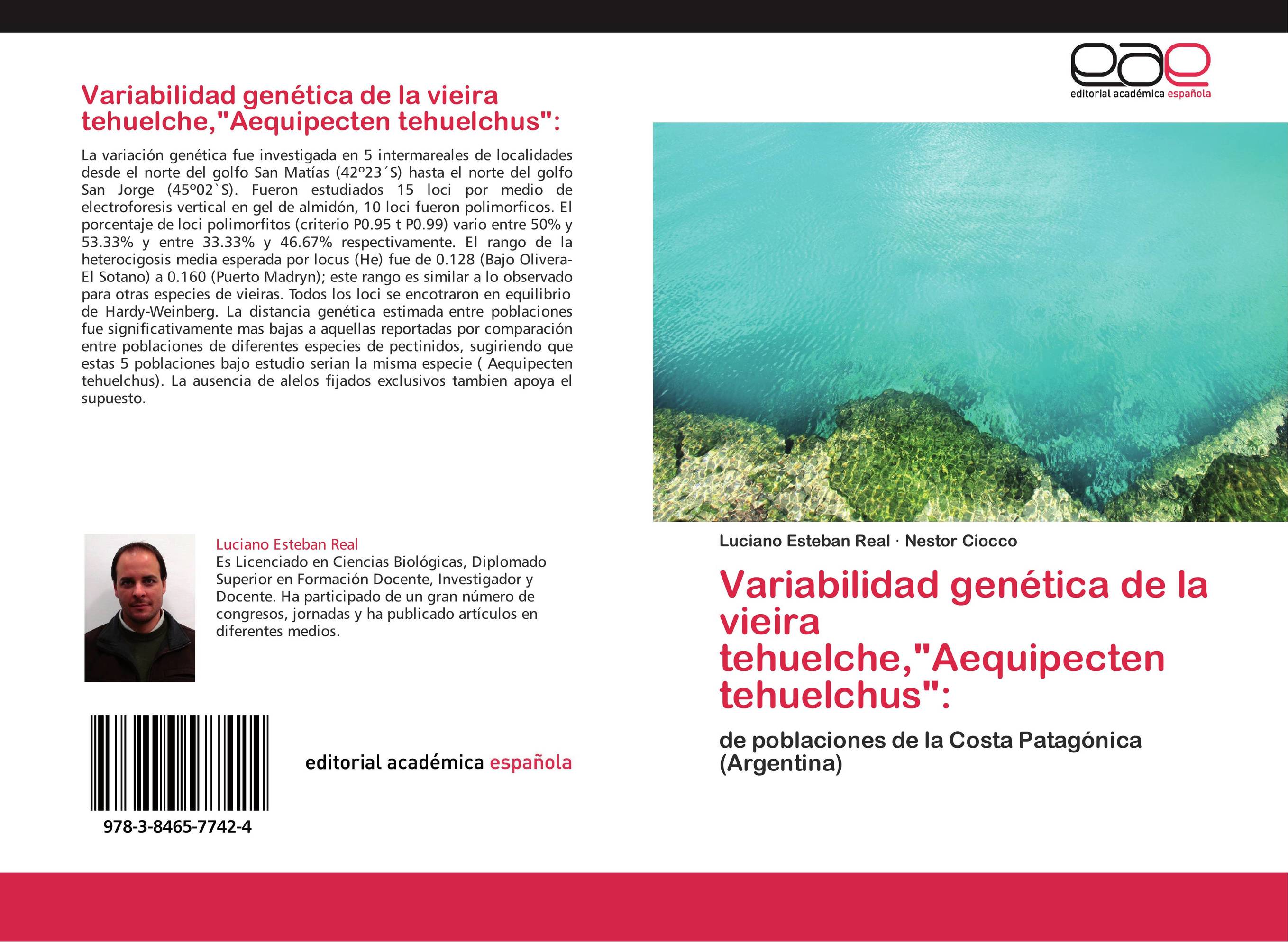 Variabilidad genética de la vieira tehuelche,"Aequipecten tehuelchus":