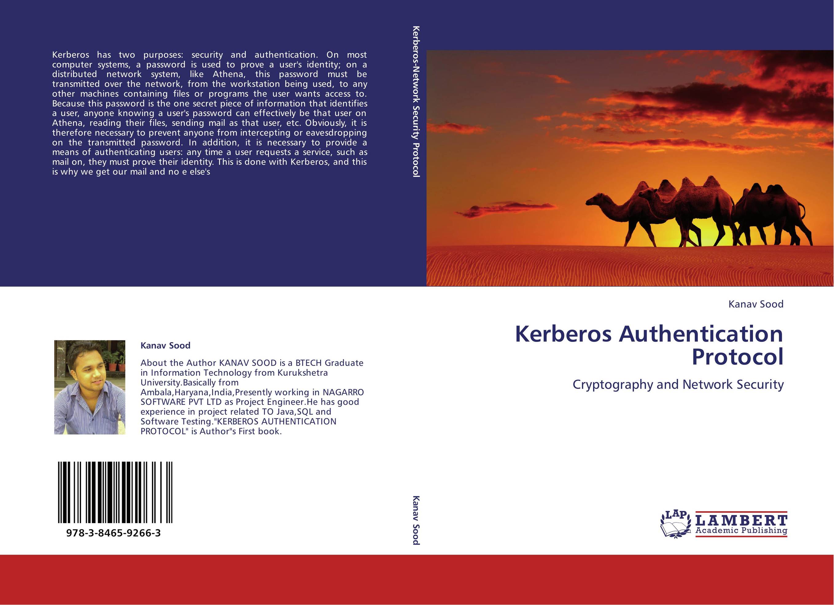 Kerberos Authentication Protocol. Cryptography and Network Security.