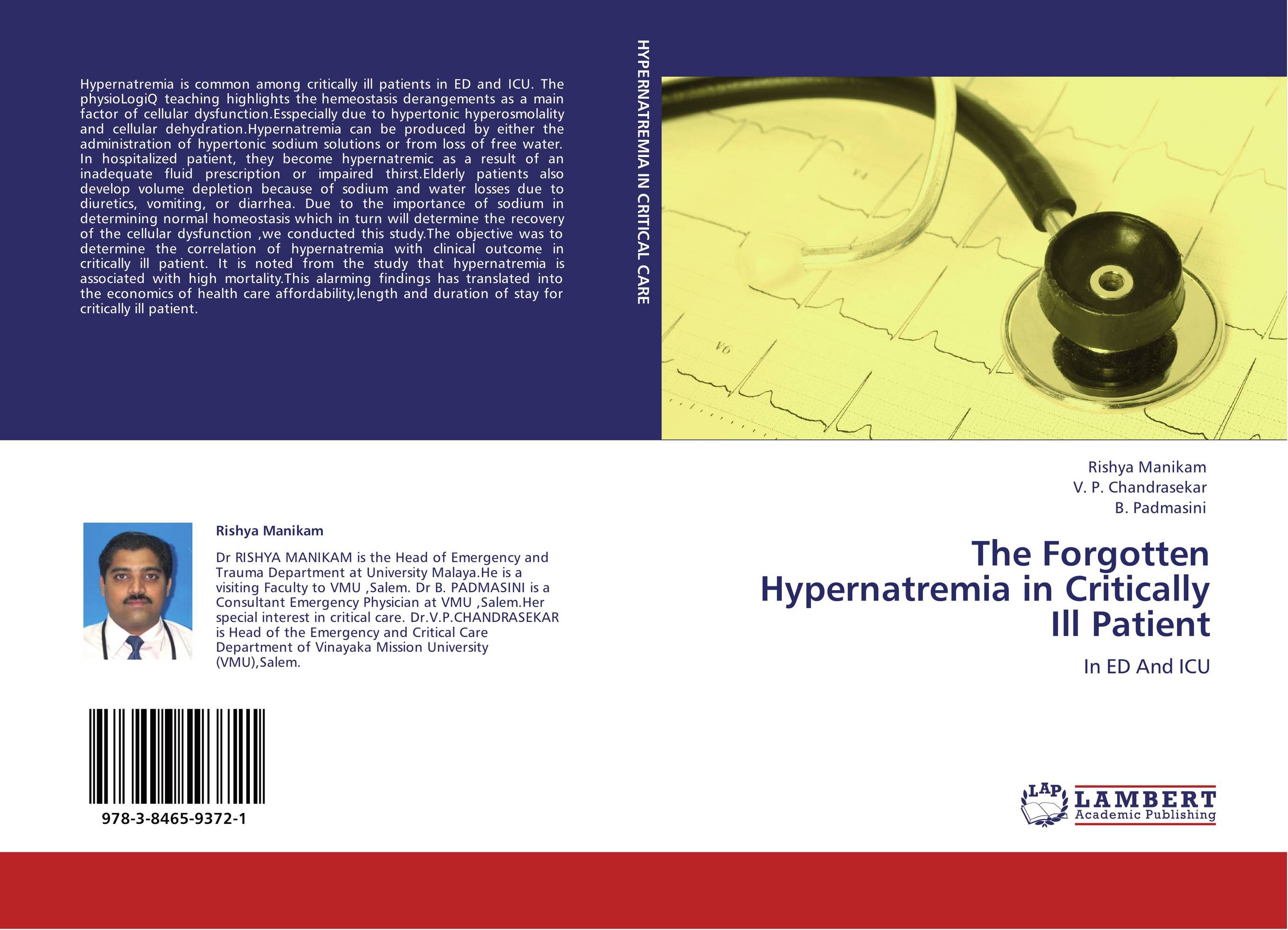 The Forgotten Hypernatremia in Critically Ill Patient. In ED And ICU.