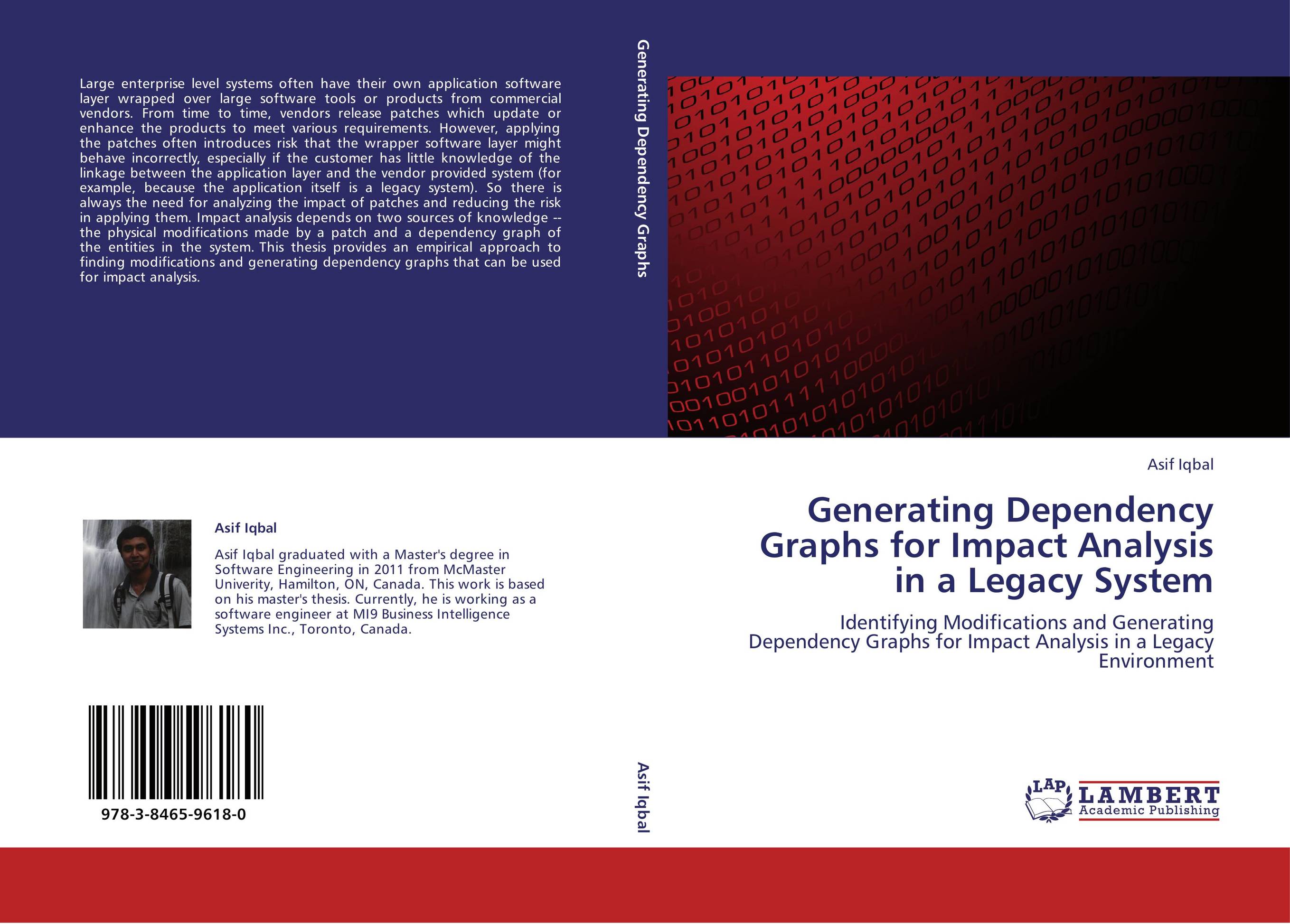 Generating Dependency Graphs for Impact Analysis in a Legacy System. Identifying Modifications and Generating Dependency Graphs for Impact Analysis in a Legacy Environment.
