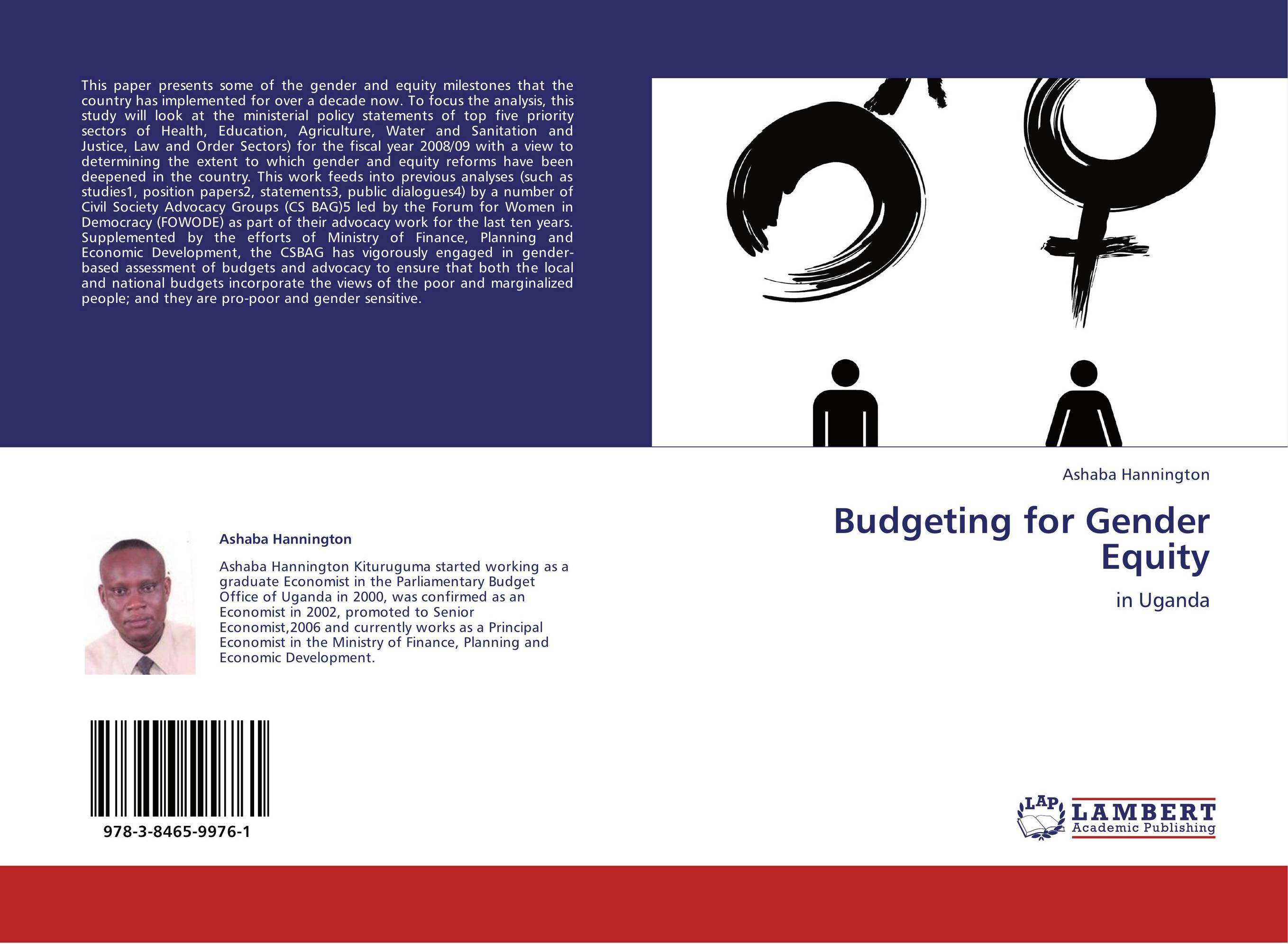 Budgeting for Gender Equity. In Uganda.